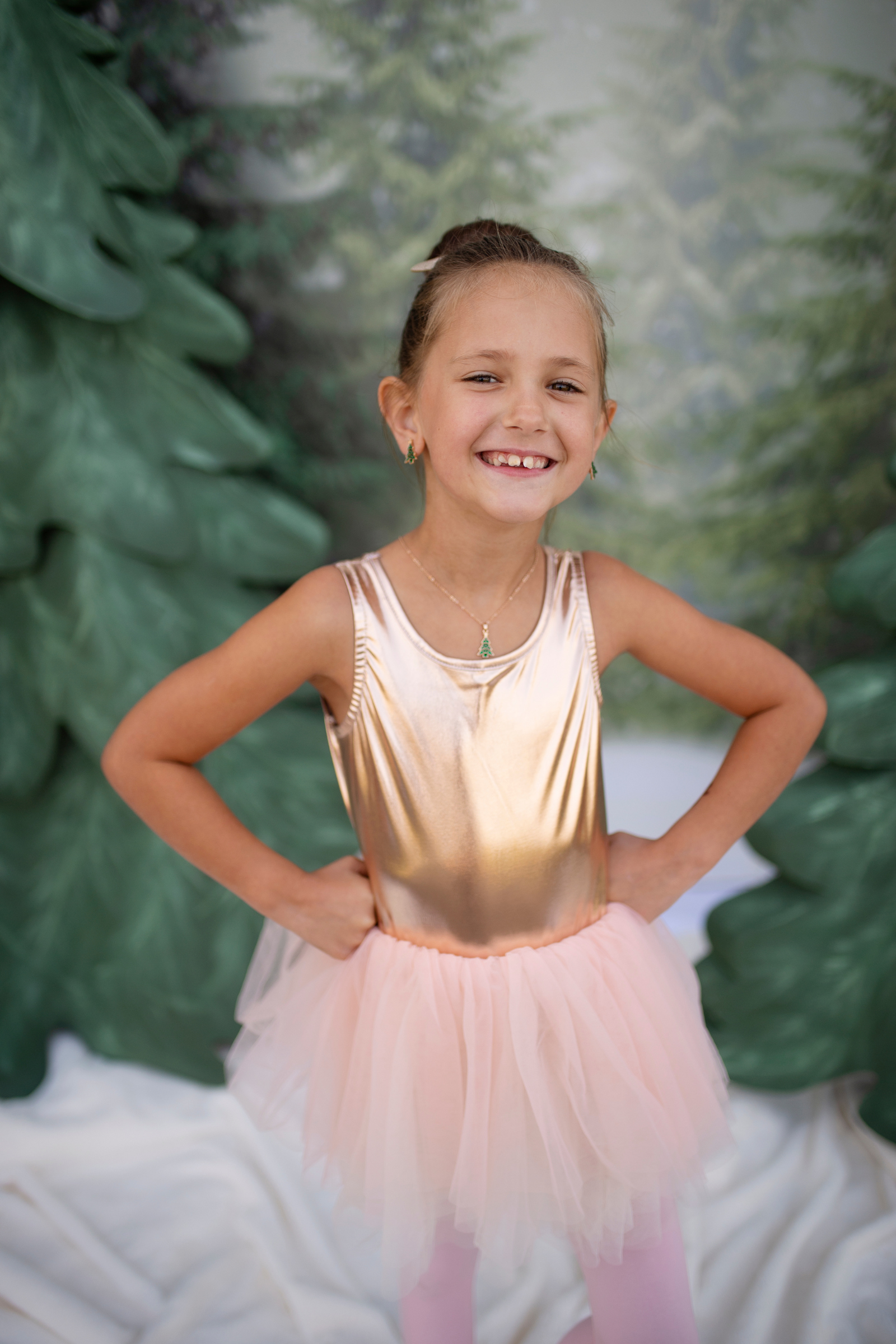 Ballet Tutu Dress, Rose Gold