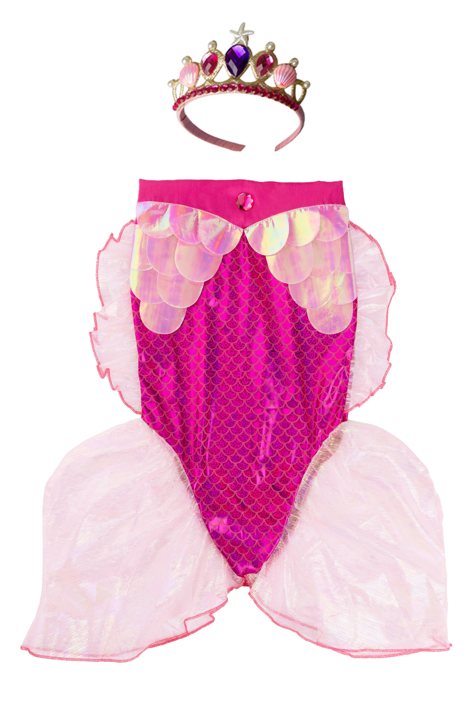 Mermaid Glimmer Skirt with Headband