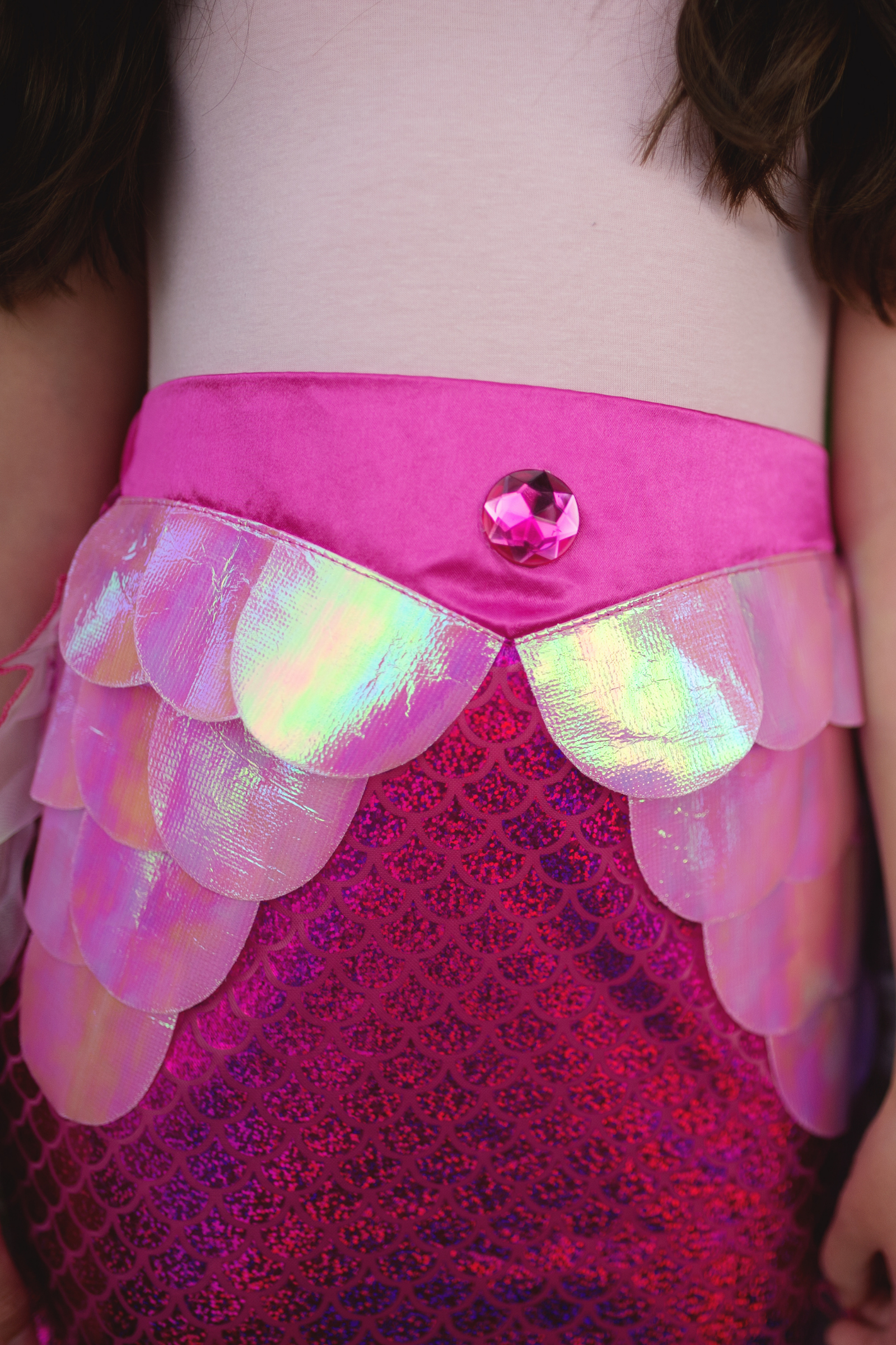 Mermaid Glimmer Skirt with Headband