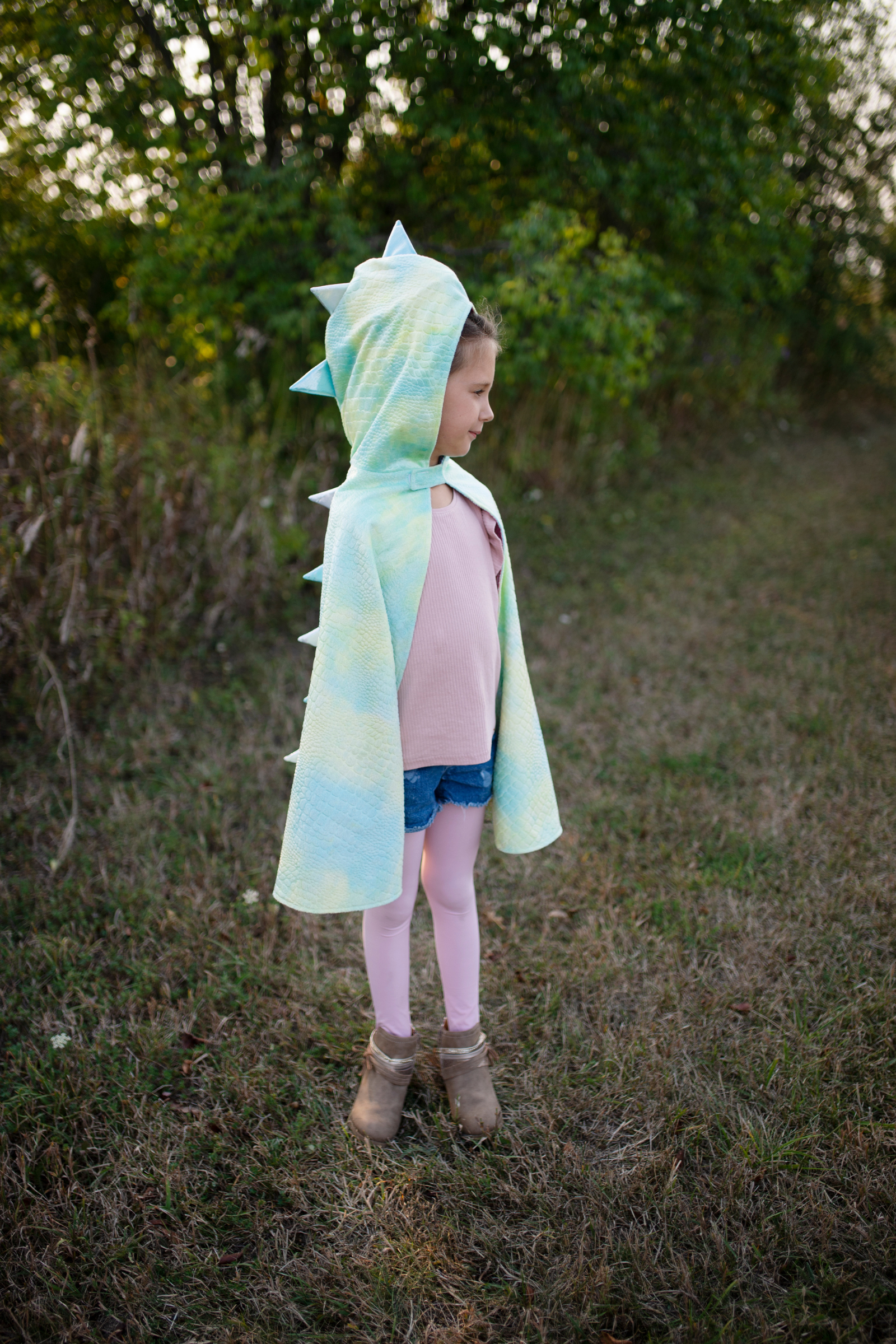 Reversible Unicorn and Dragon Cape
