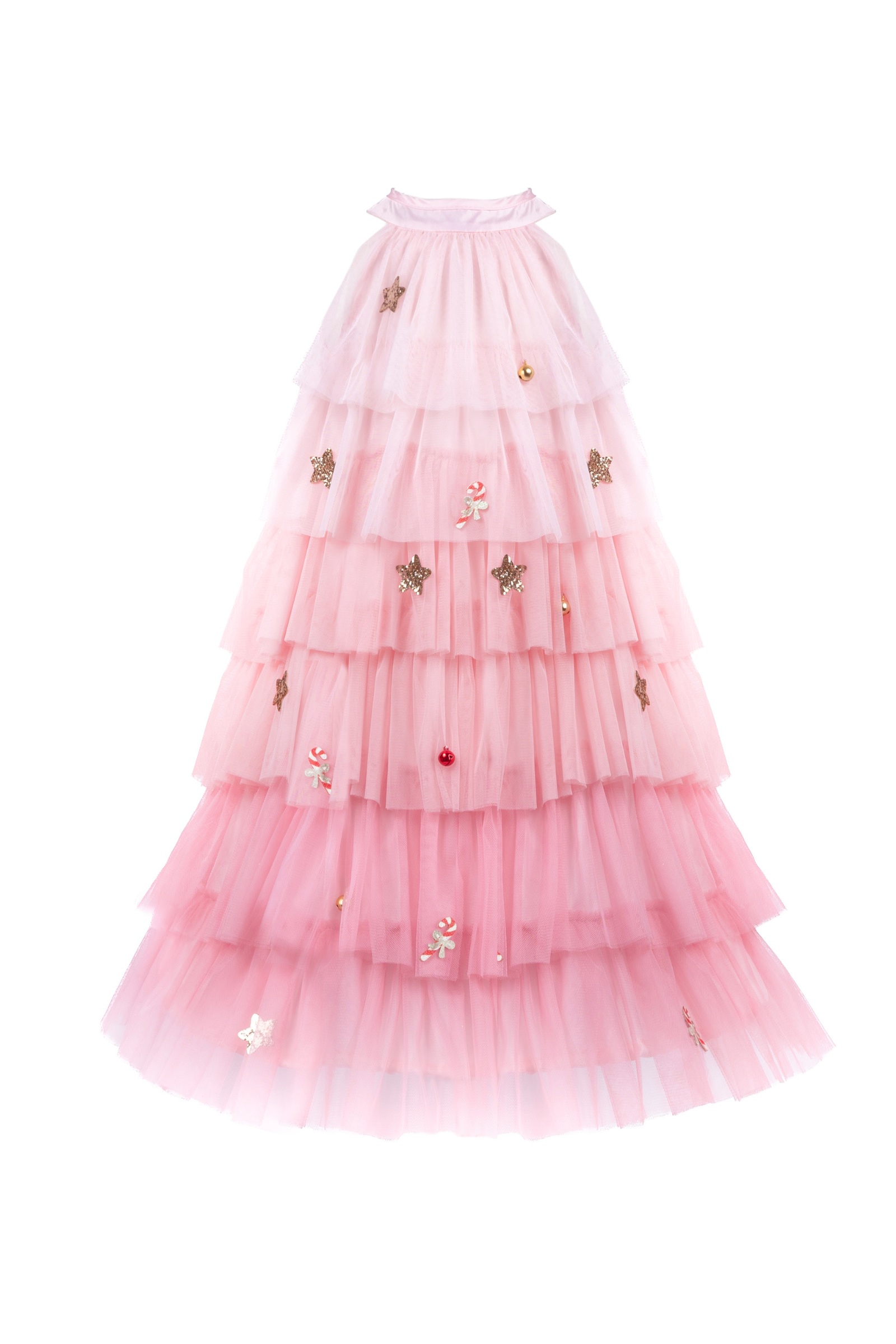 Christmas Tree Dress with Headband