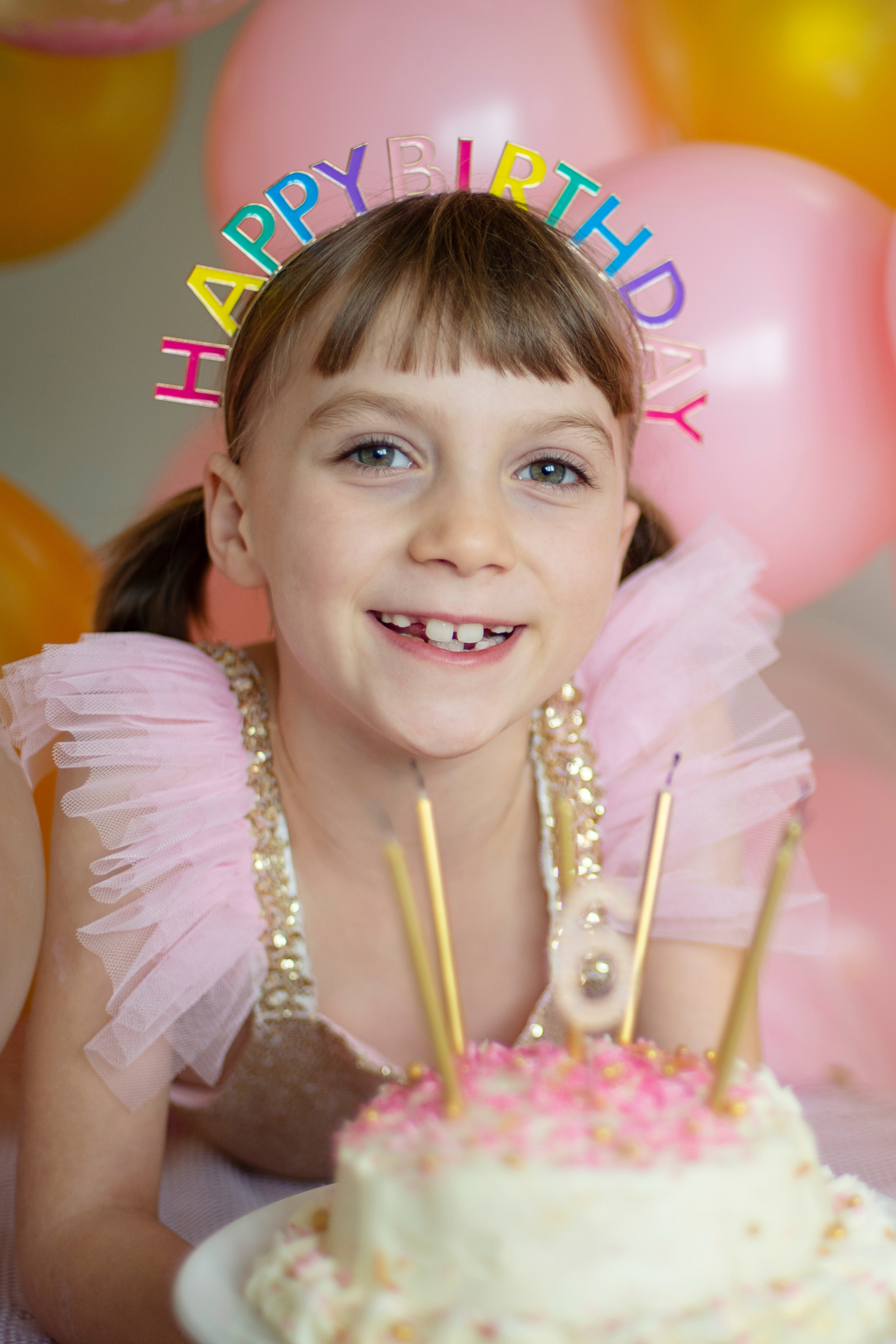 Happy Birthday Multicolour Headband