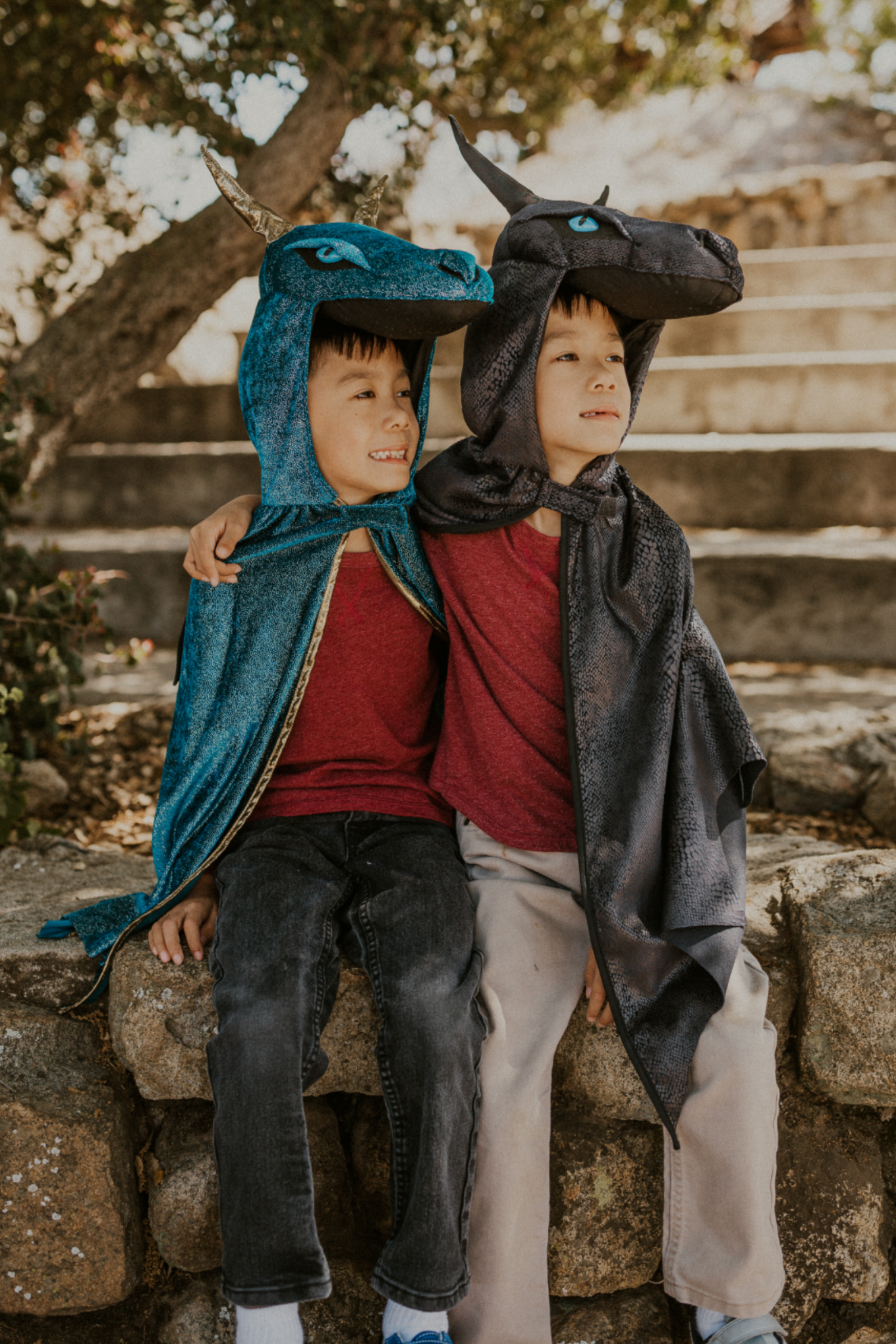 Midnight Dragon Cape, Dark Blue