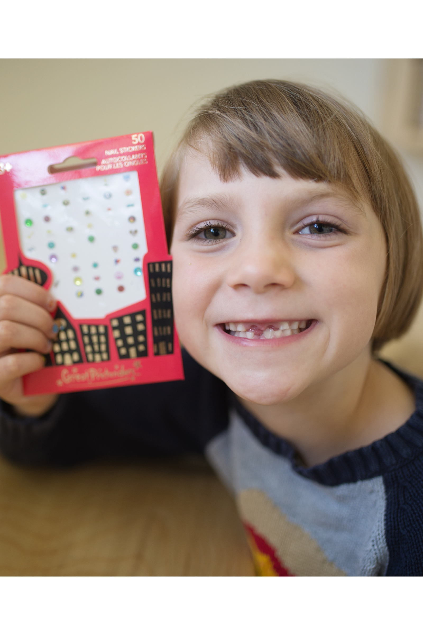 Superhero Nail Sticker Sheet (50 pcs)