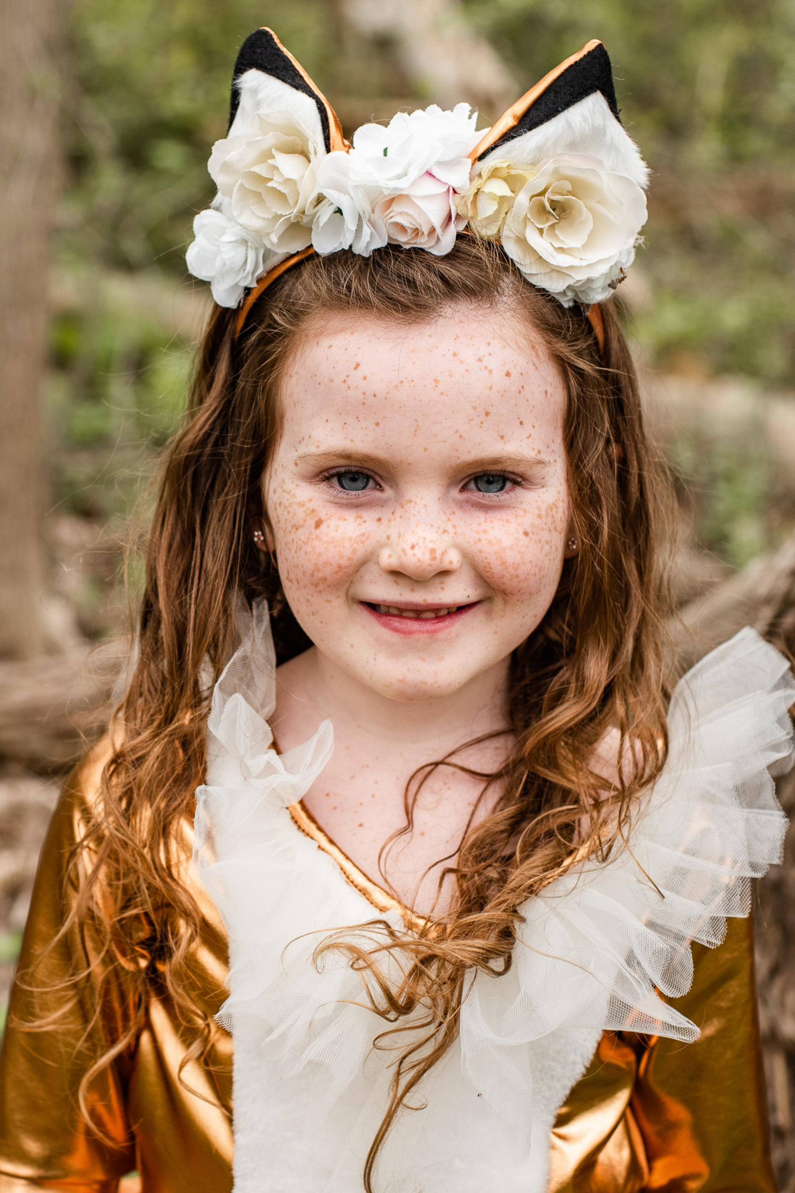 Woodland Fox Dress with Headband
