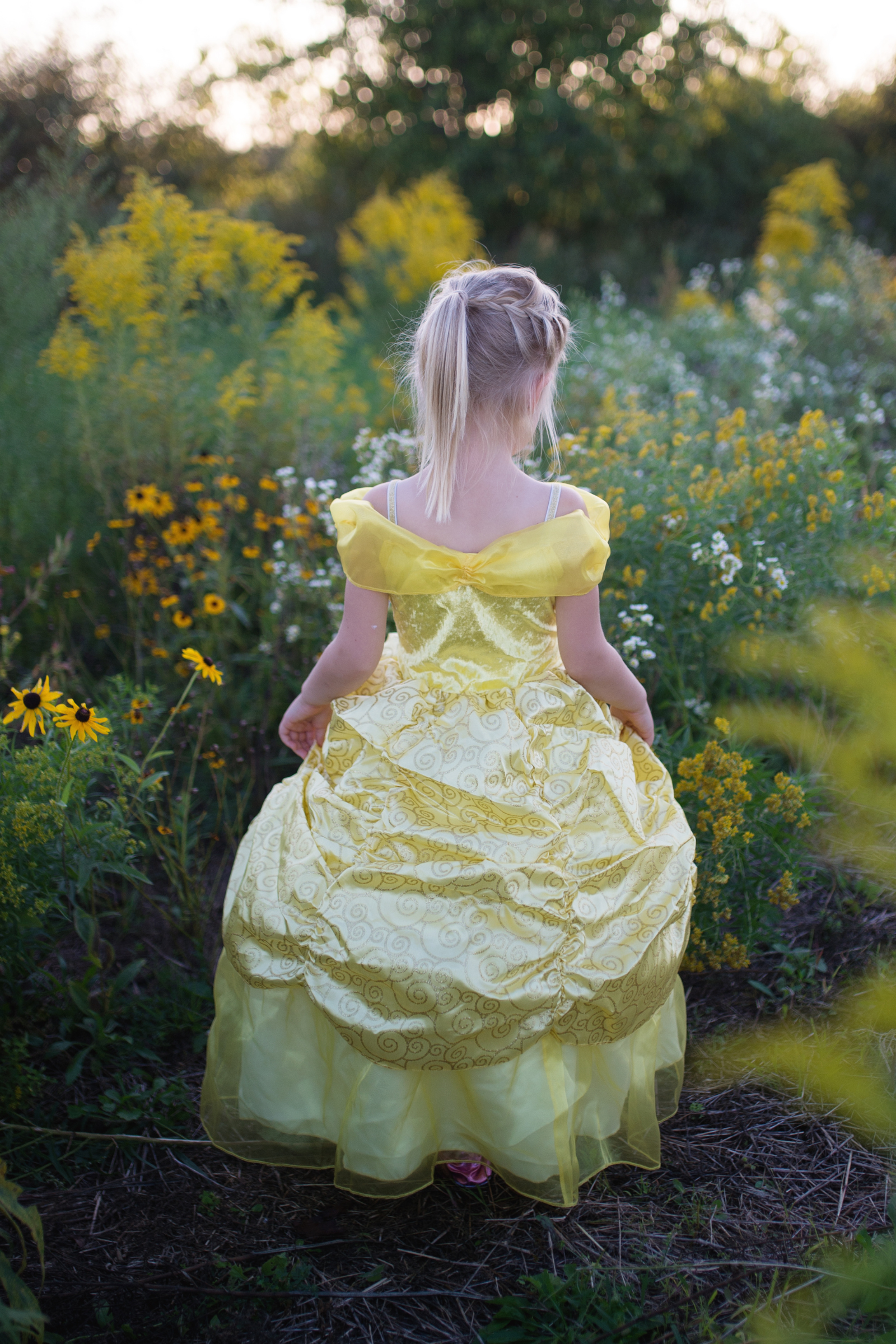 Fairytale Princess Gold Gown