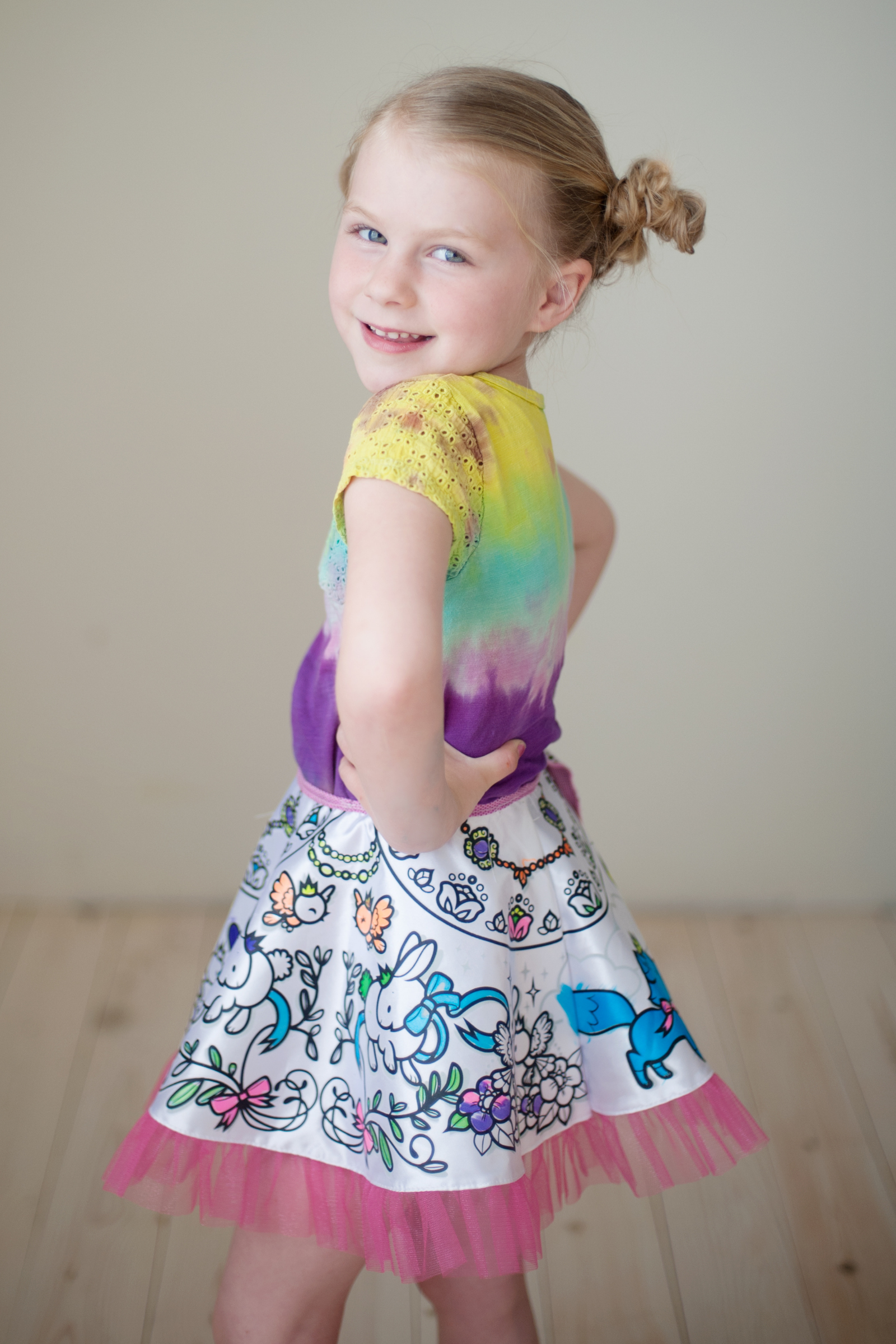 Colour a Skirt with Marker Set (7 pcs)