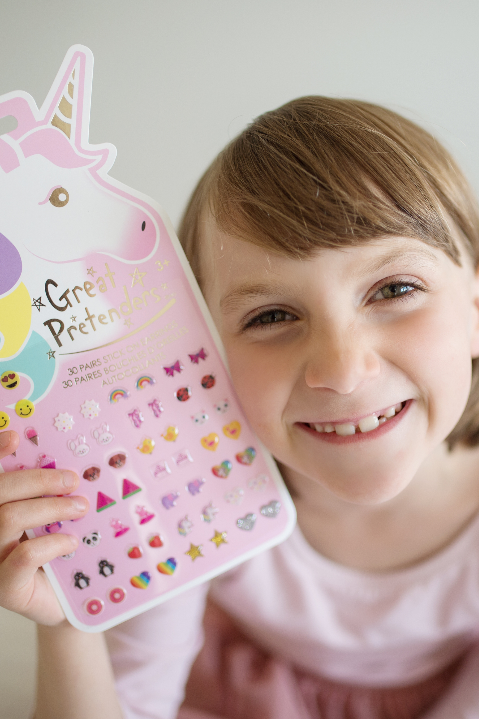 Unicorn Stick-on Earrings (30 pairs)