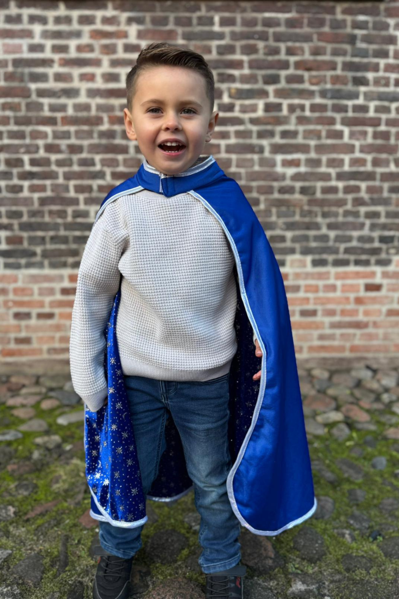 Reversible Glitter Witch Cape