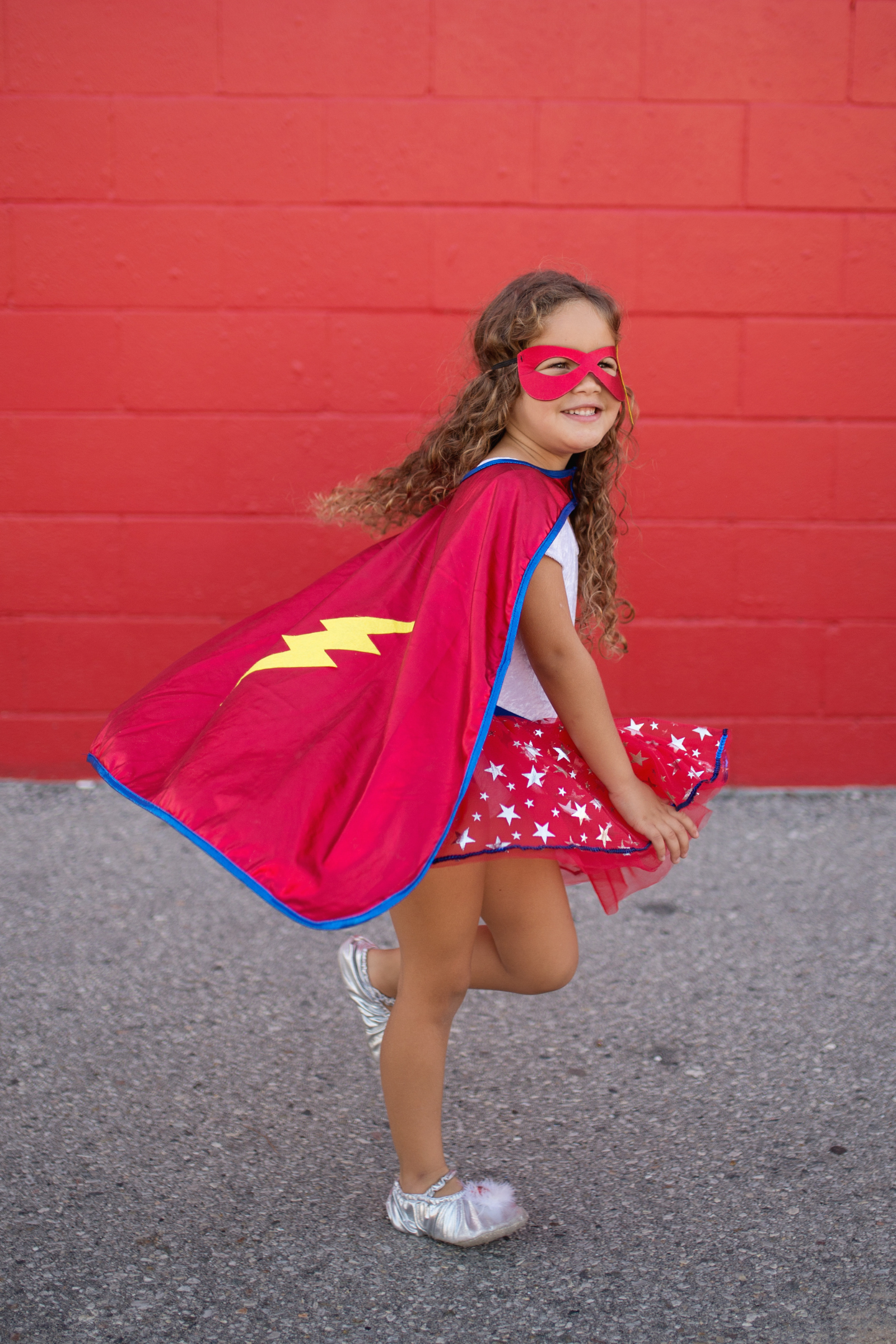 Superhero Tutu with Cape & Mask