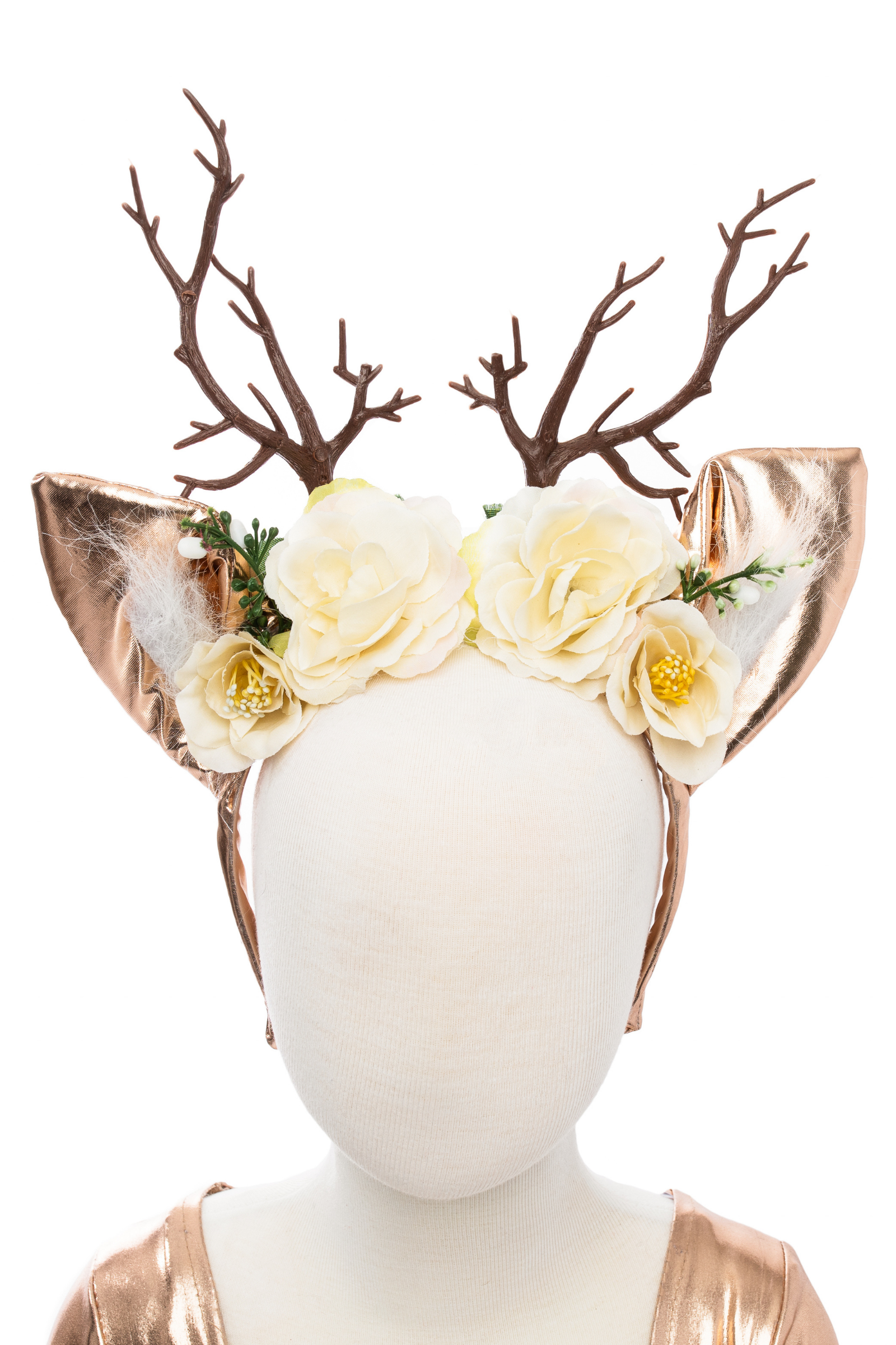 Robe de biche avec coiffe