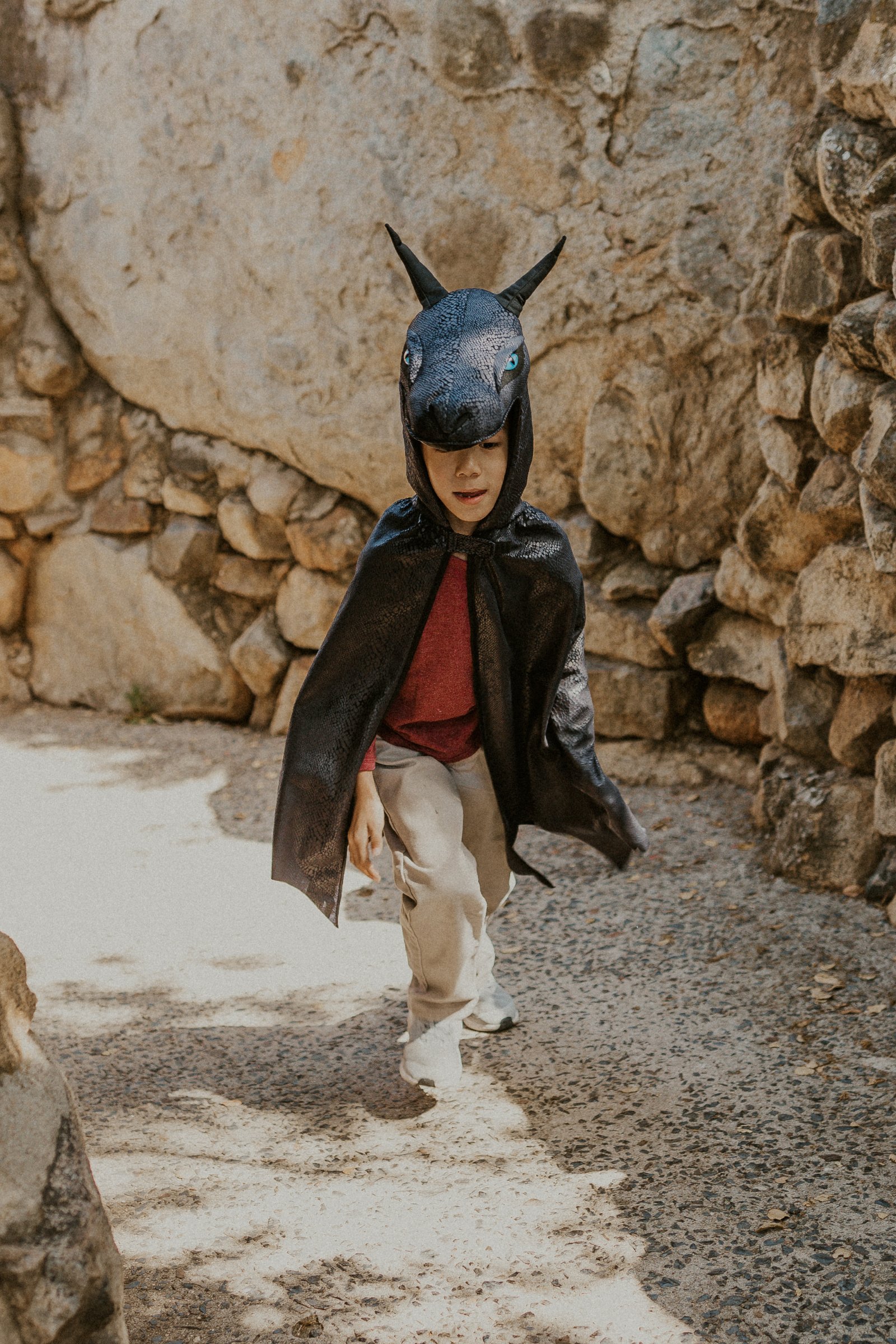 Midnight Dragon Cape, Dark Blue