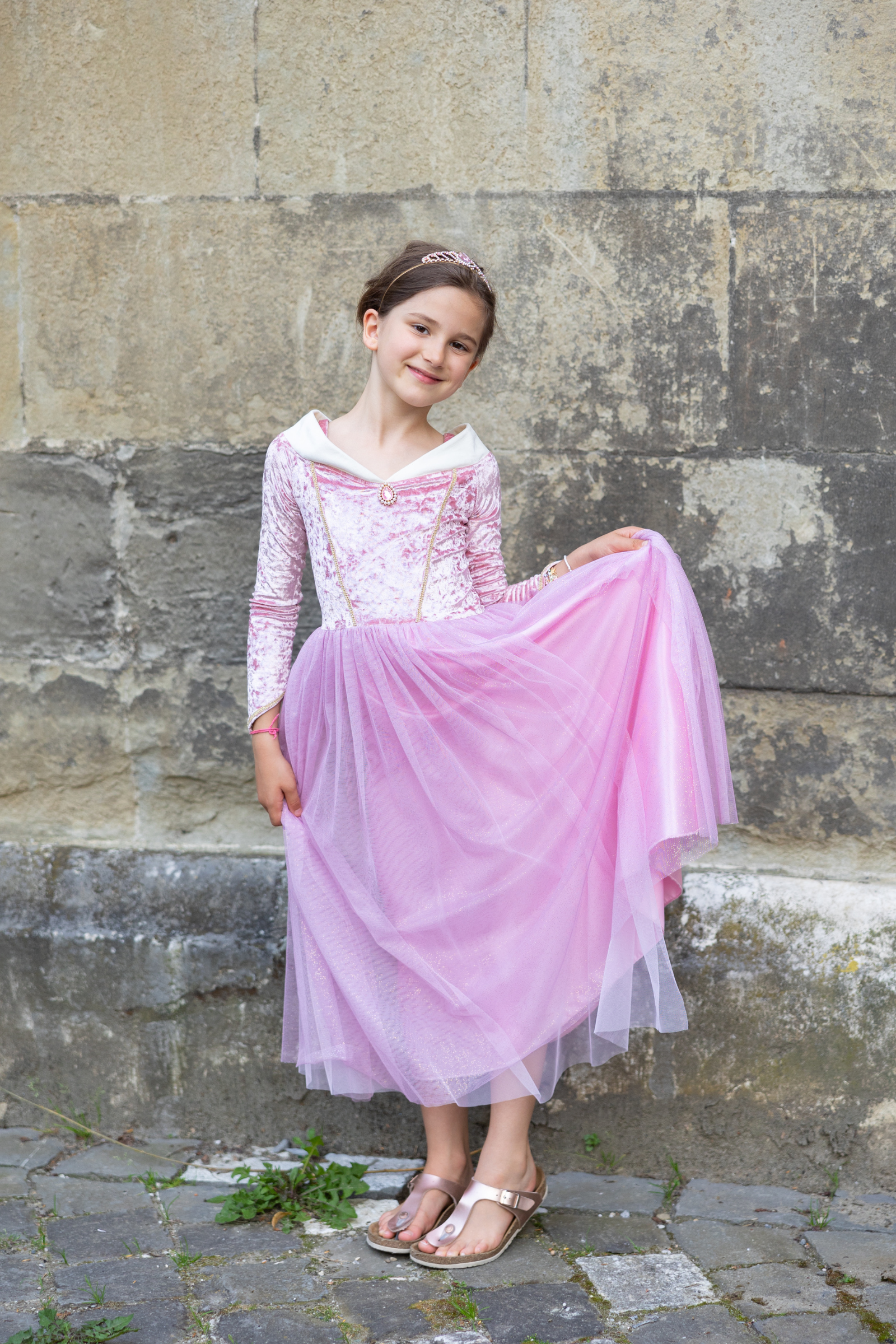 Velvety Soft Sleeping Sweetheart Princess Gown