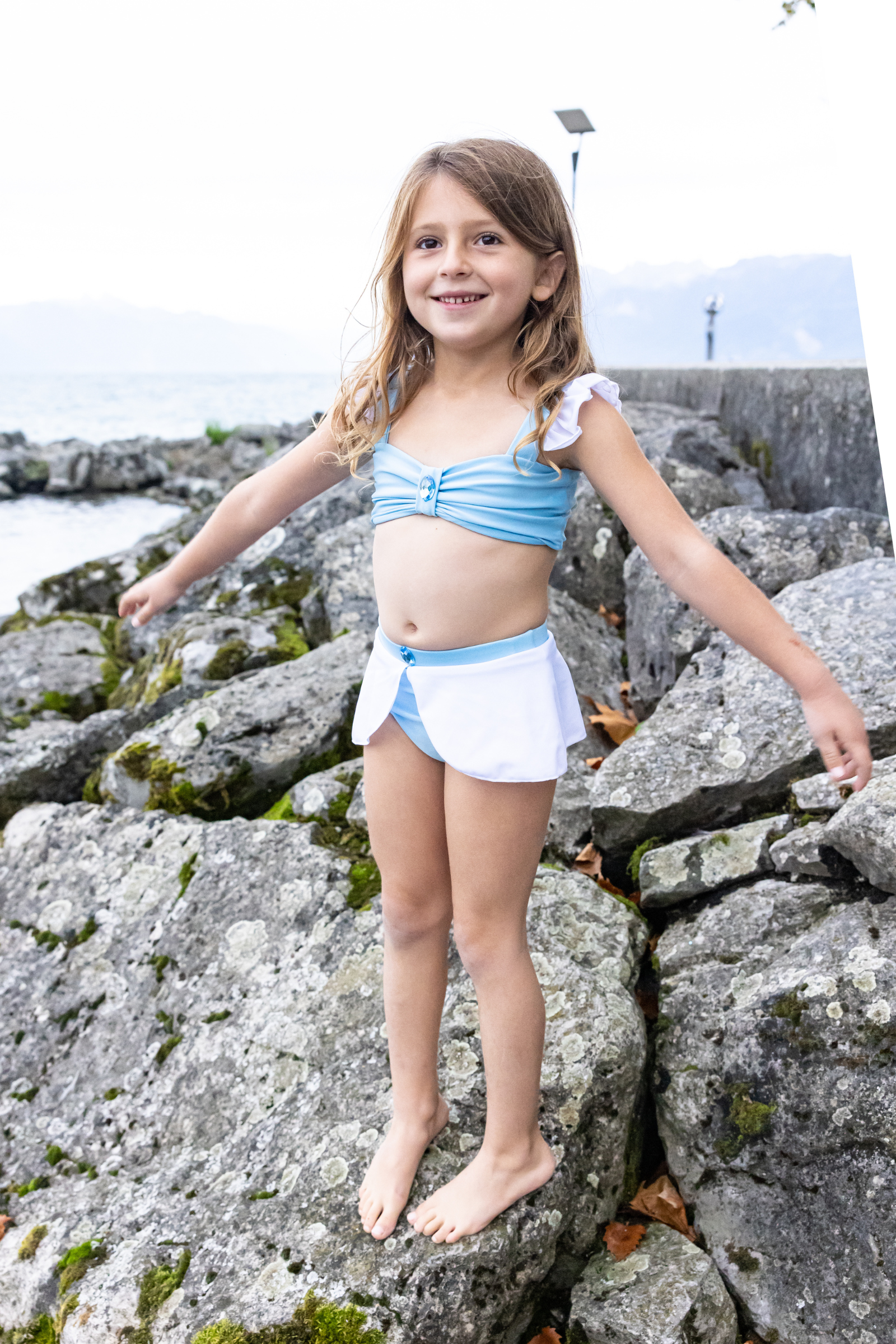 Glass Slipper Swimsuit Set (2 pcs)