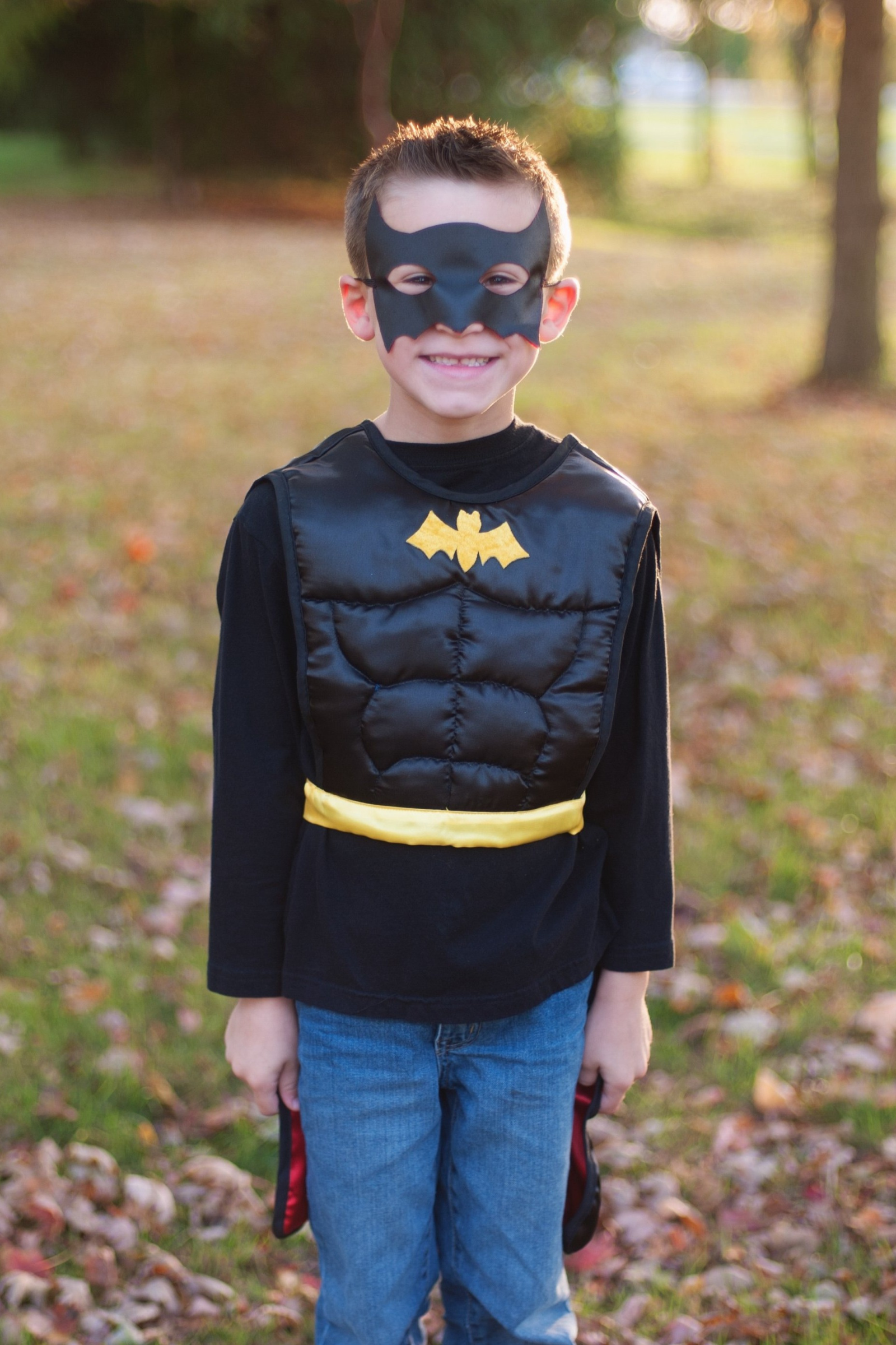 Reversible Superhero Tunic Cape with Mask