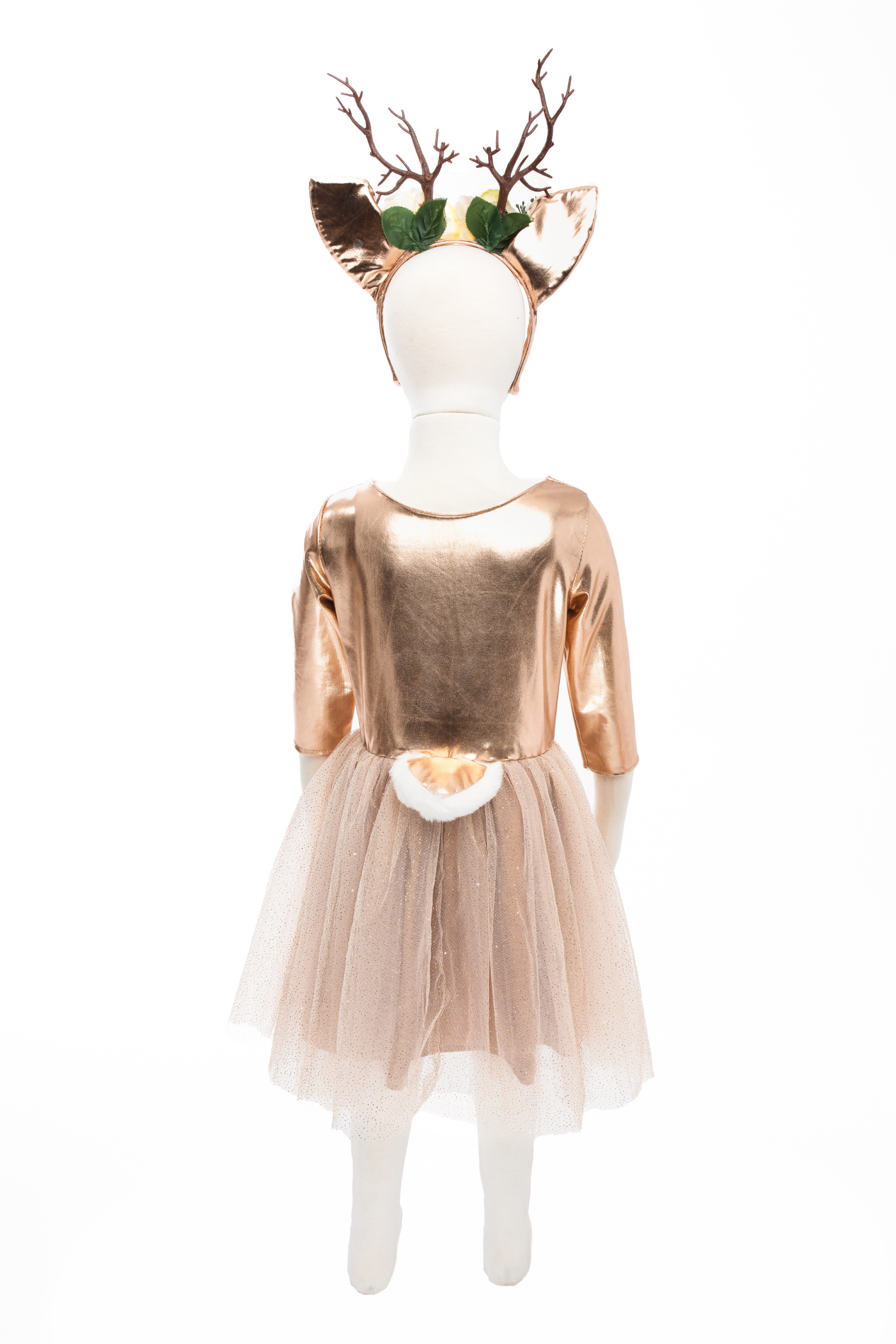 Woodland Deer Dress with Headband