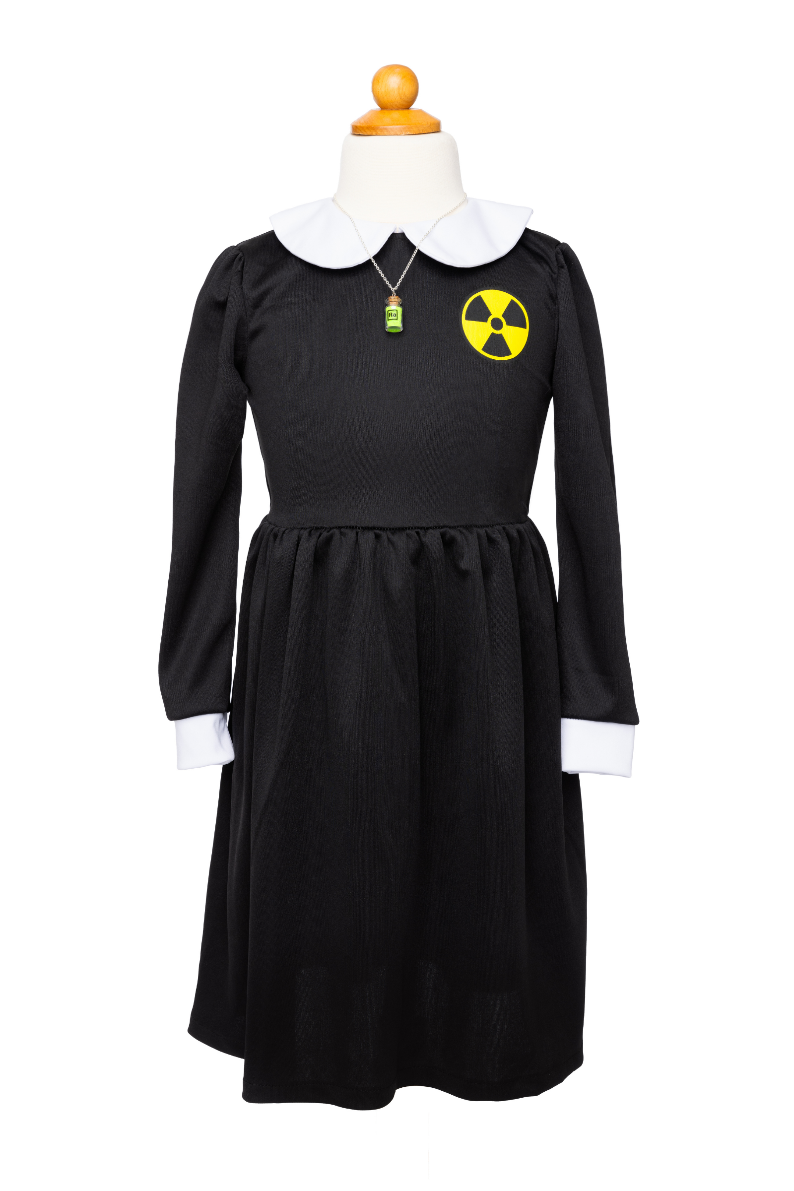 Marie the Scientist Dress with Lab Coat & Necklace