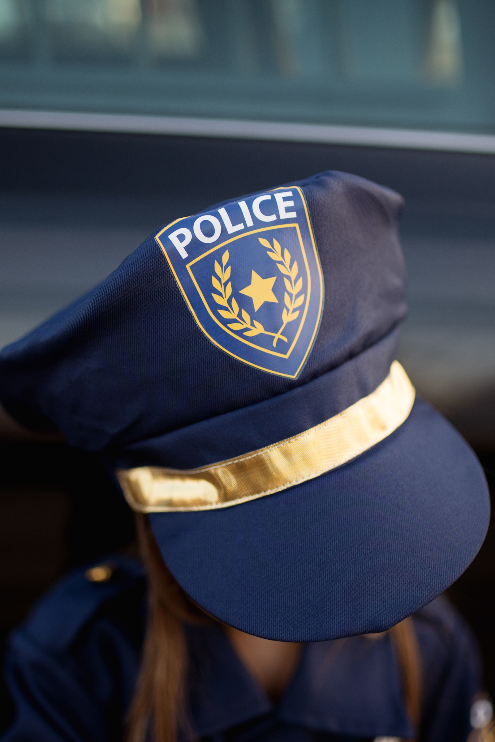 Police Officer Jacket with Hat & Accessory Set (5 pcs)