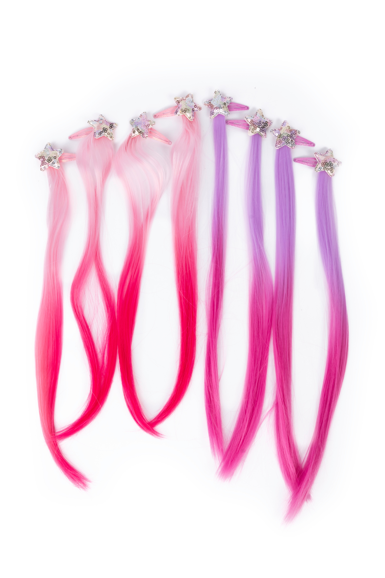 Rodeo Fahrt, Mehrfarbige Clip-In Extensions, 8 pcs