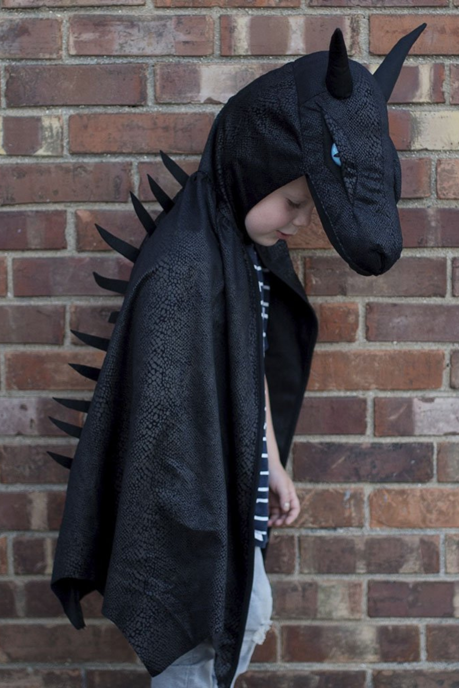 Midnight Dragon Cape, Dark Blue
