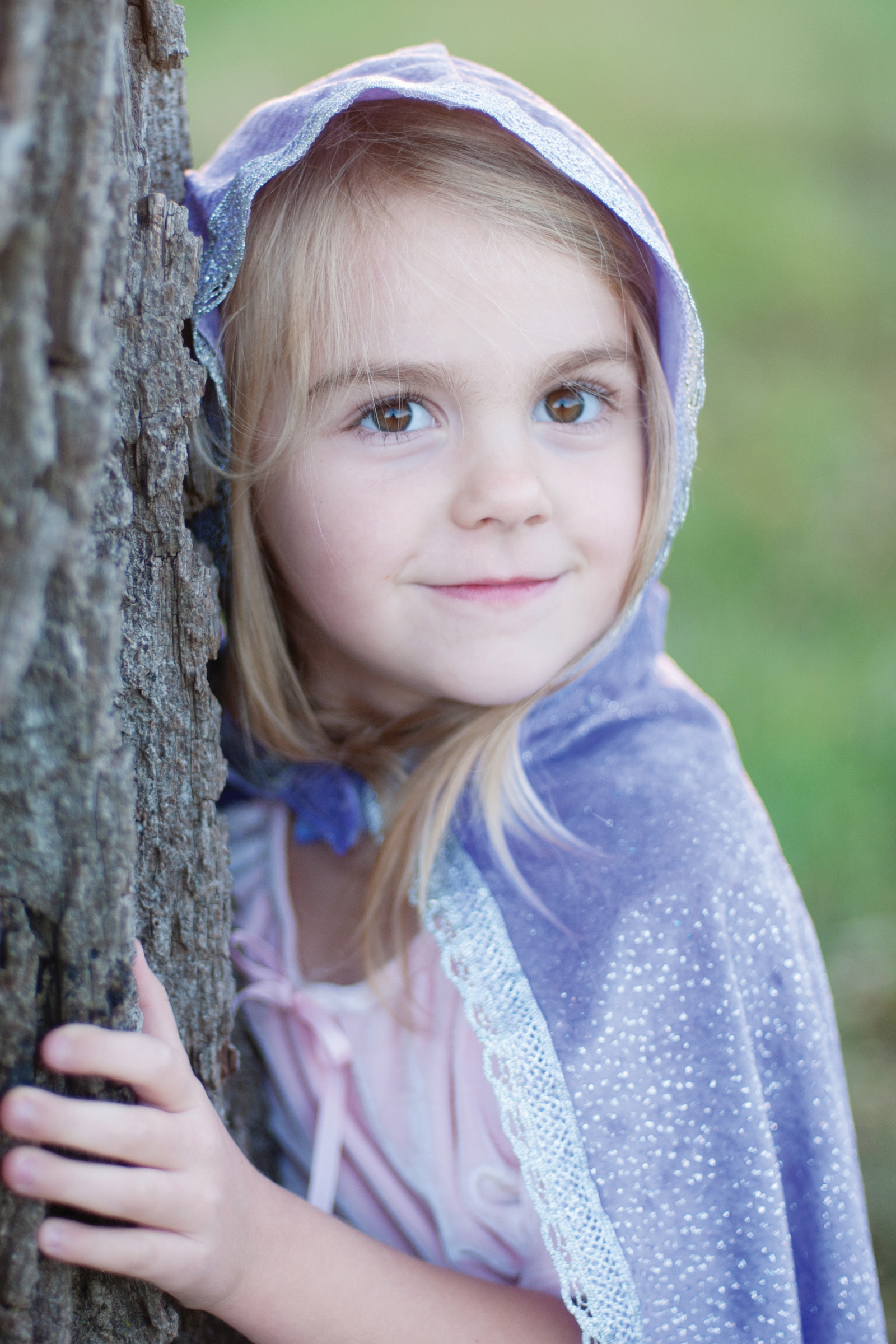 Diamond Sparkle Cape, Lilac