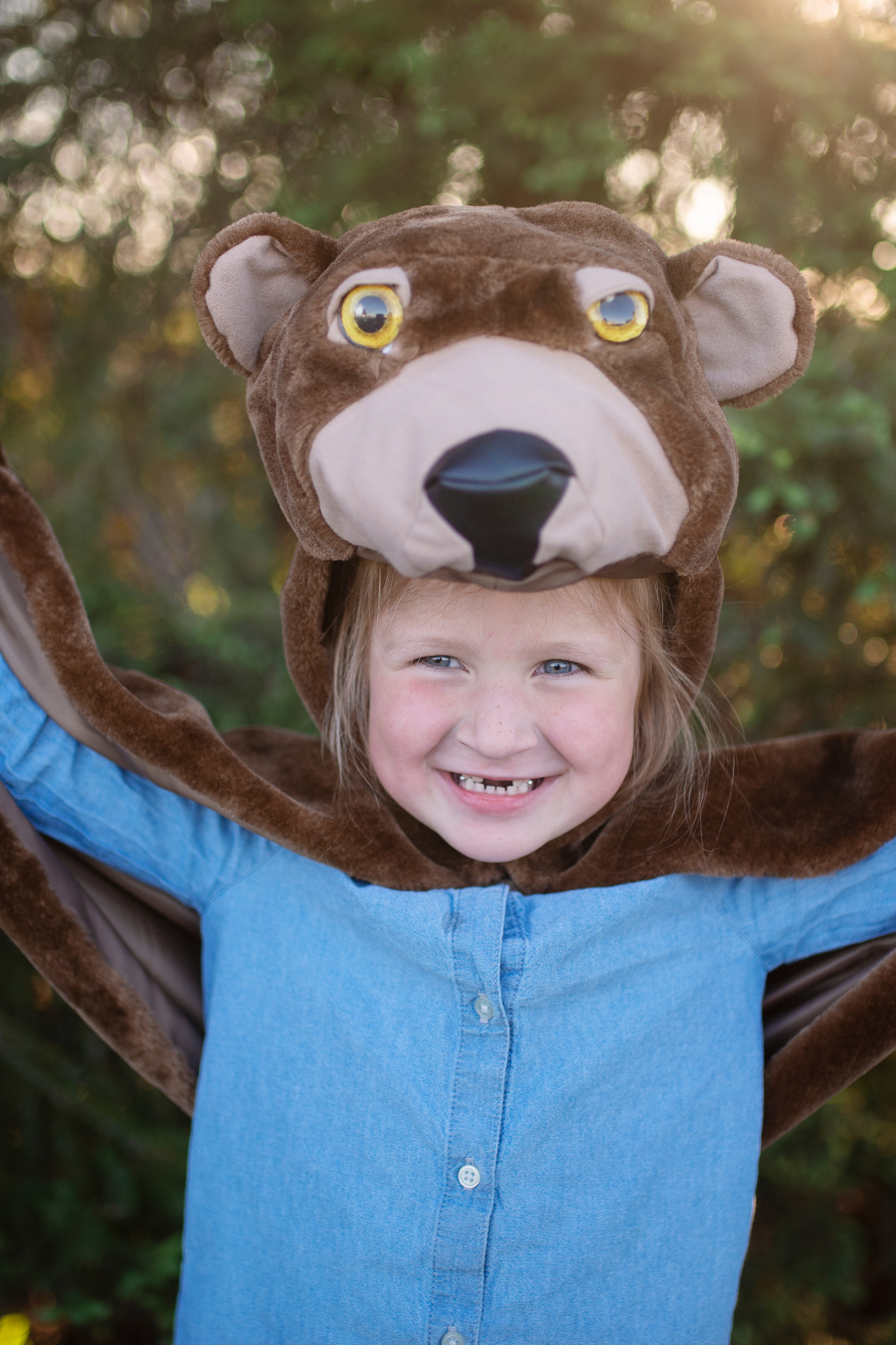 Toddler/ Woodland Storybook Bear Cape
