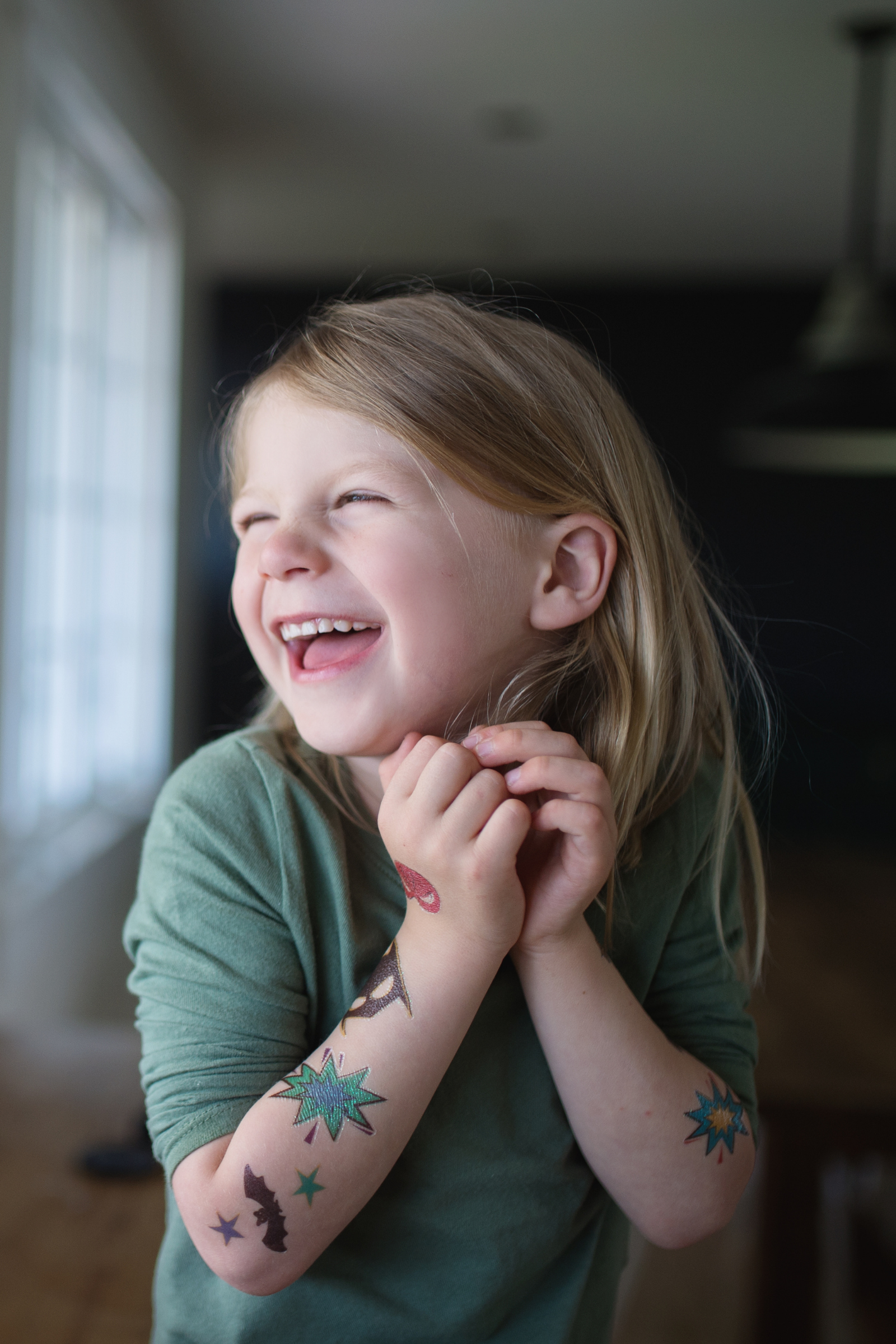 Superhero Tattoo Sheet (20 pcs)