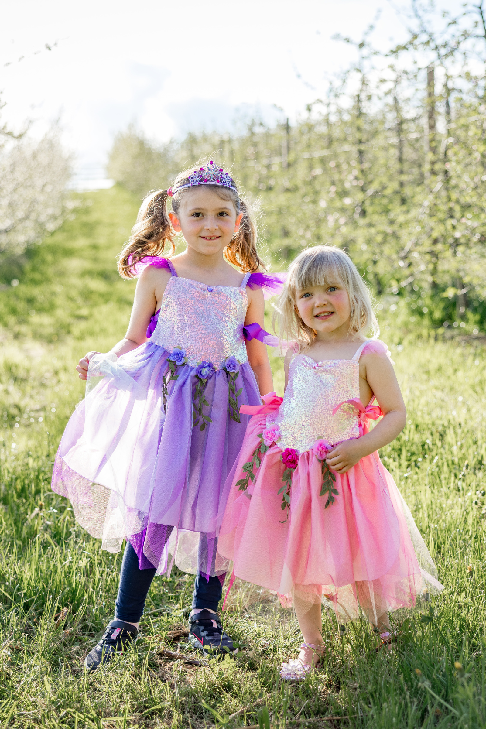 Lilac Sequins Fairy Tunic