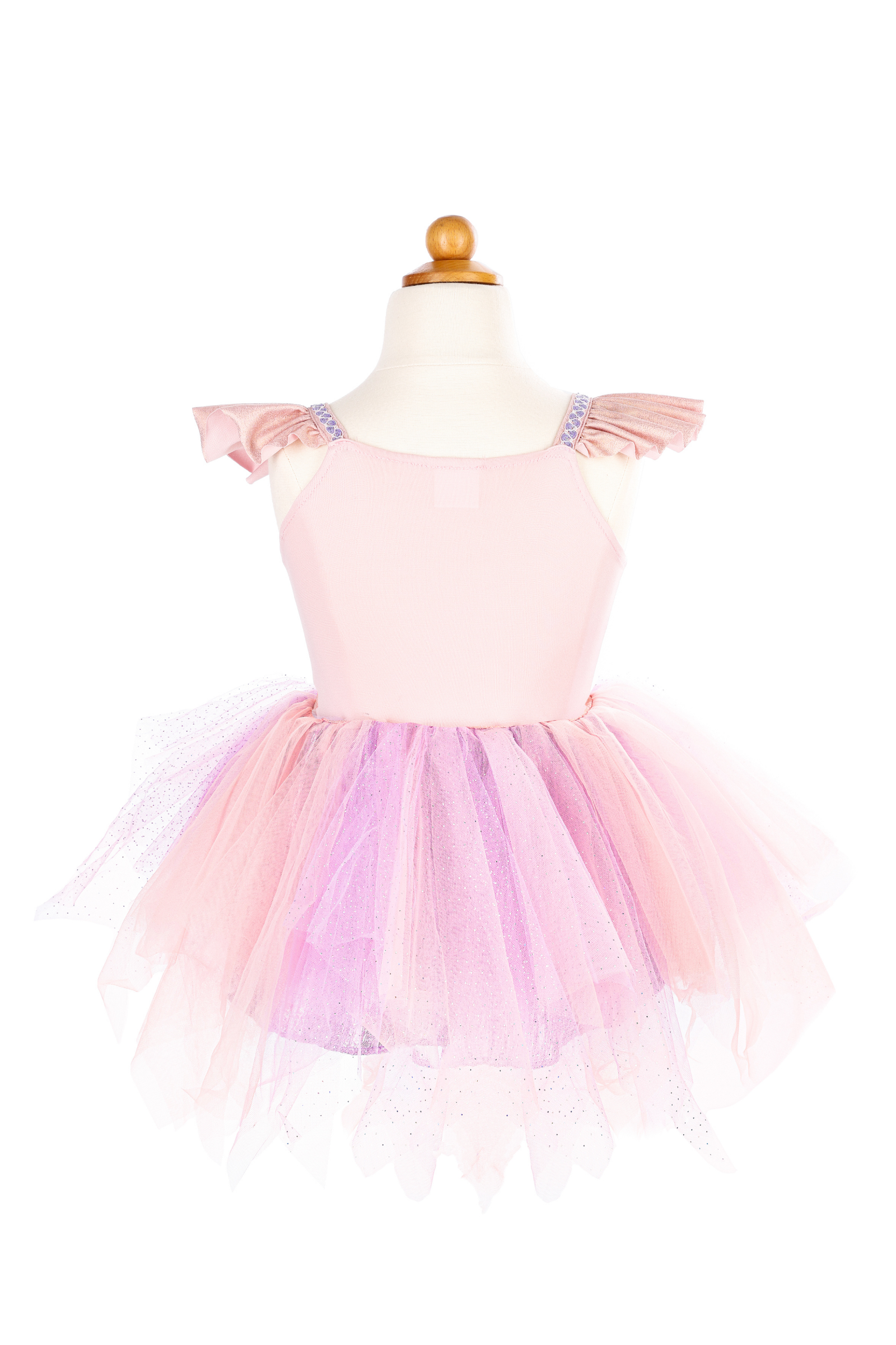Shimmer Unicorn Dress with Headband, Pink