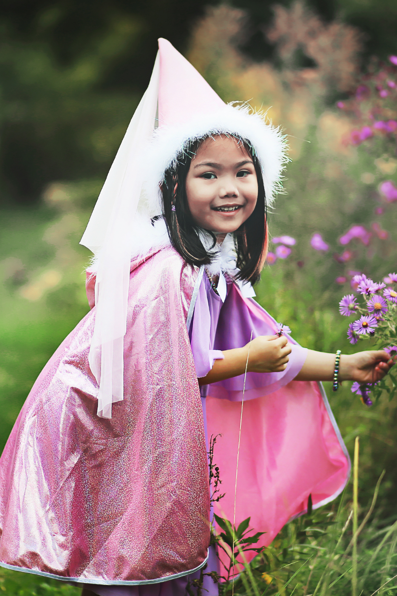 Glitter Princess Cape, Pink