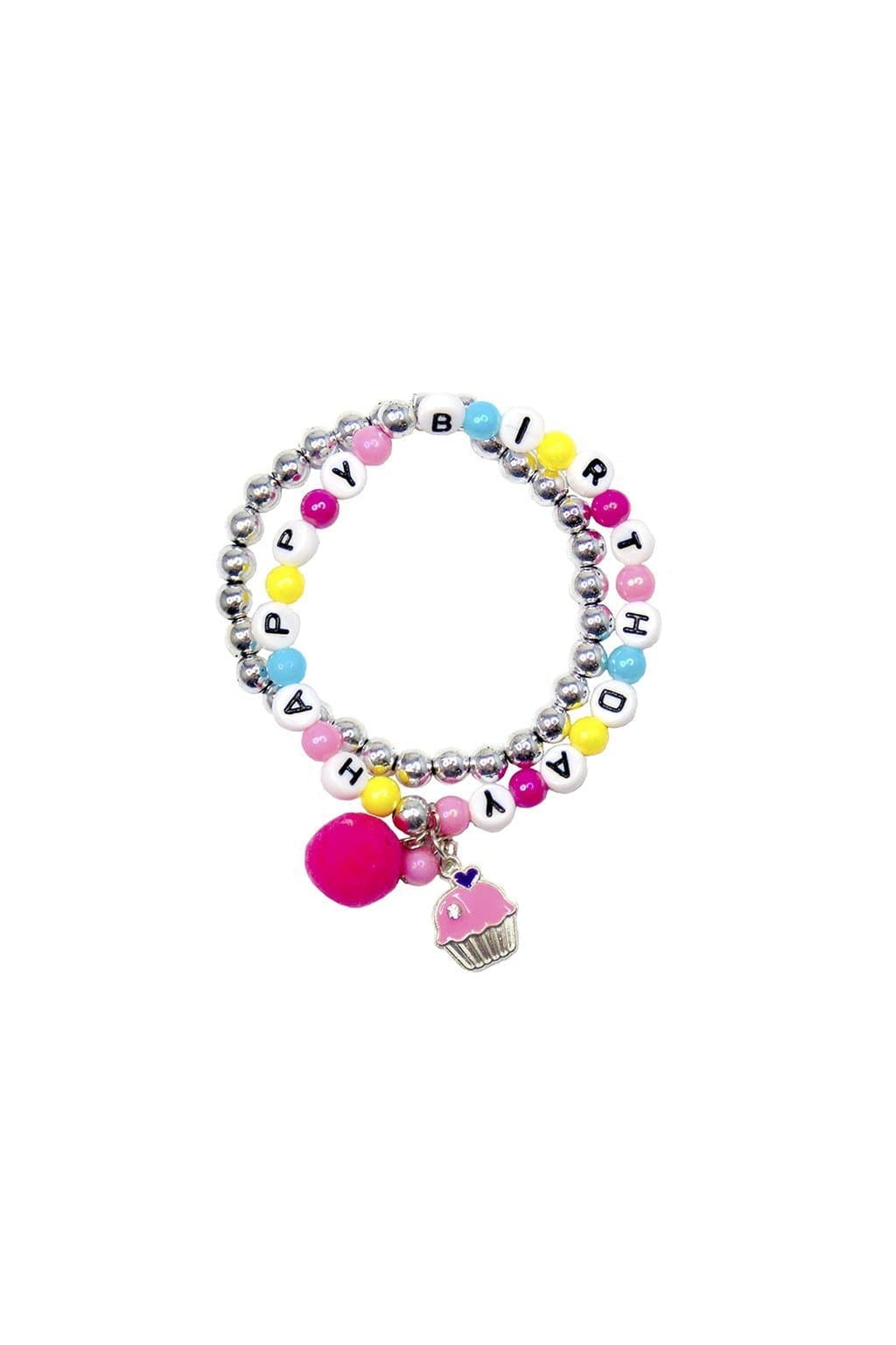 Happy Birthday Bracelet Set (2 pcs)