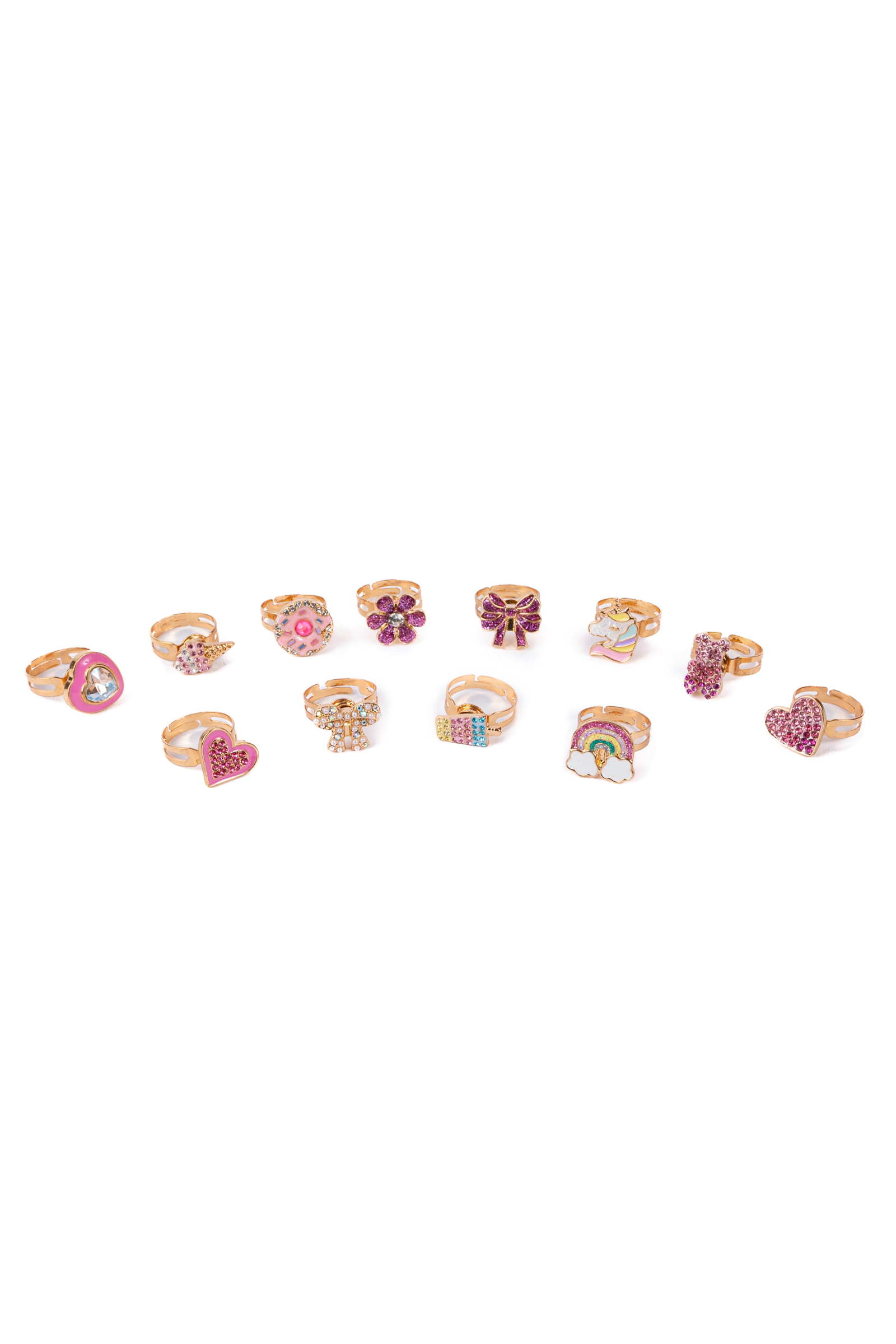 Bling Bling Spinner Rings, 12 styles assorted