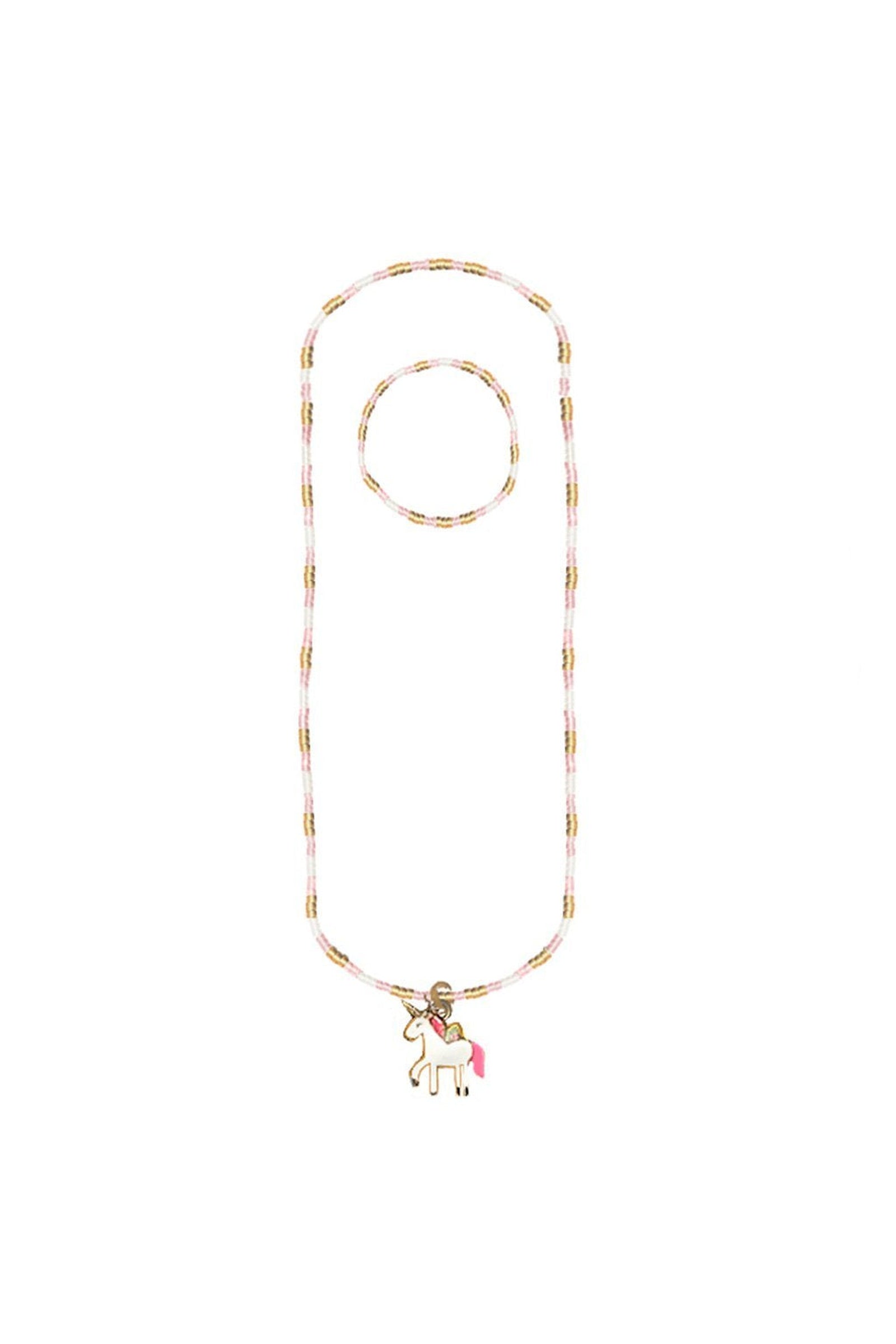 Magic Unicorn Necklace & Bracelet Set (2 pcs)
