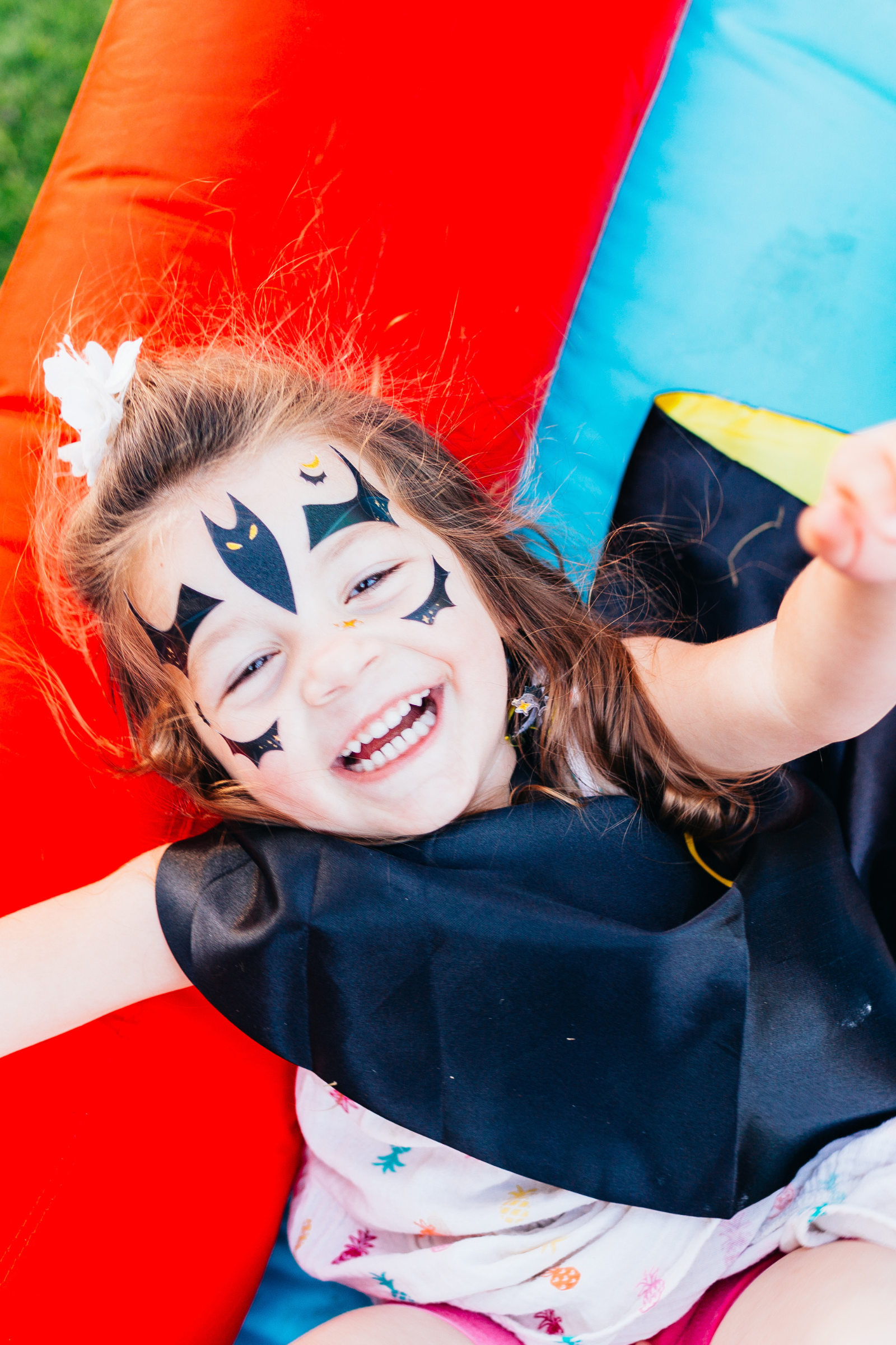 Bat Face Sticker Sheet (9 pcs)