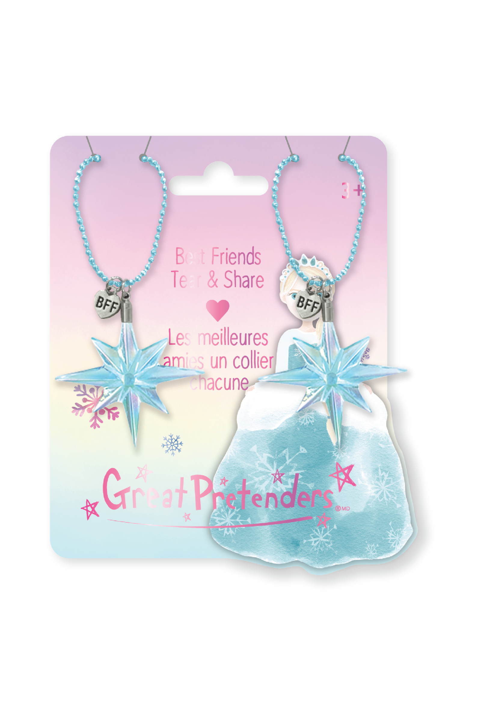 Sisters Forever Tear and Share Necklace