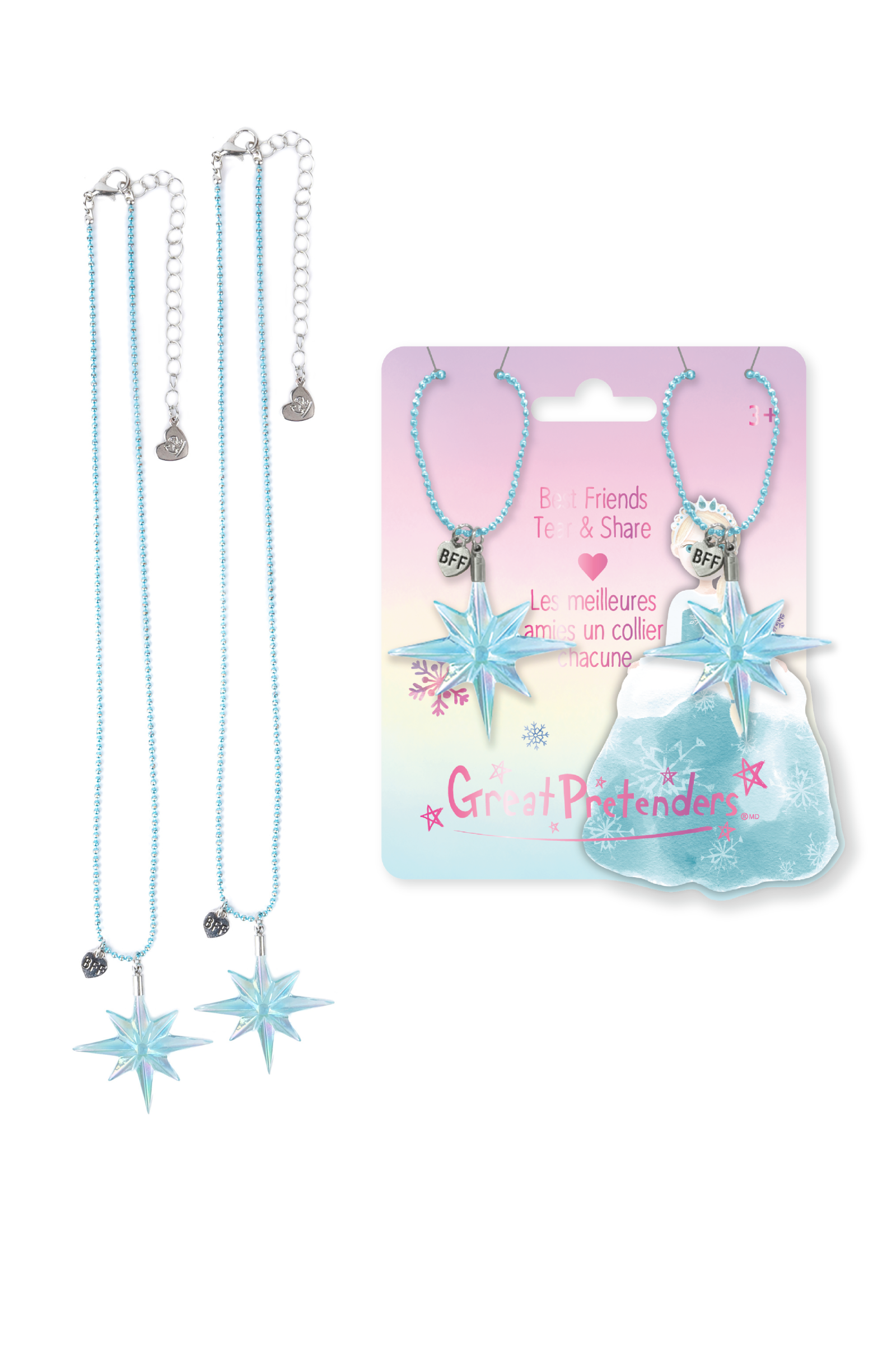 Sisters Forever Tear and Share Necklace