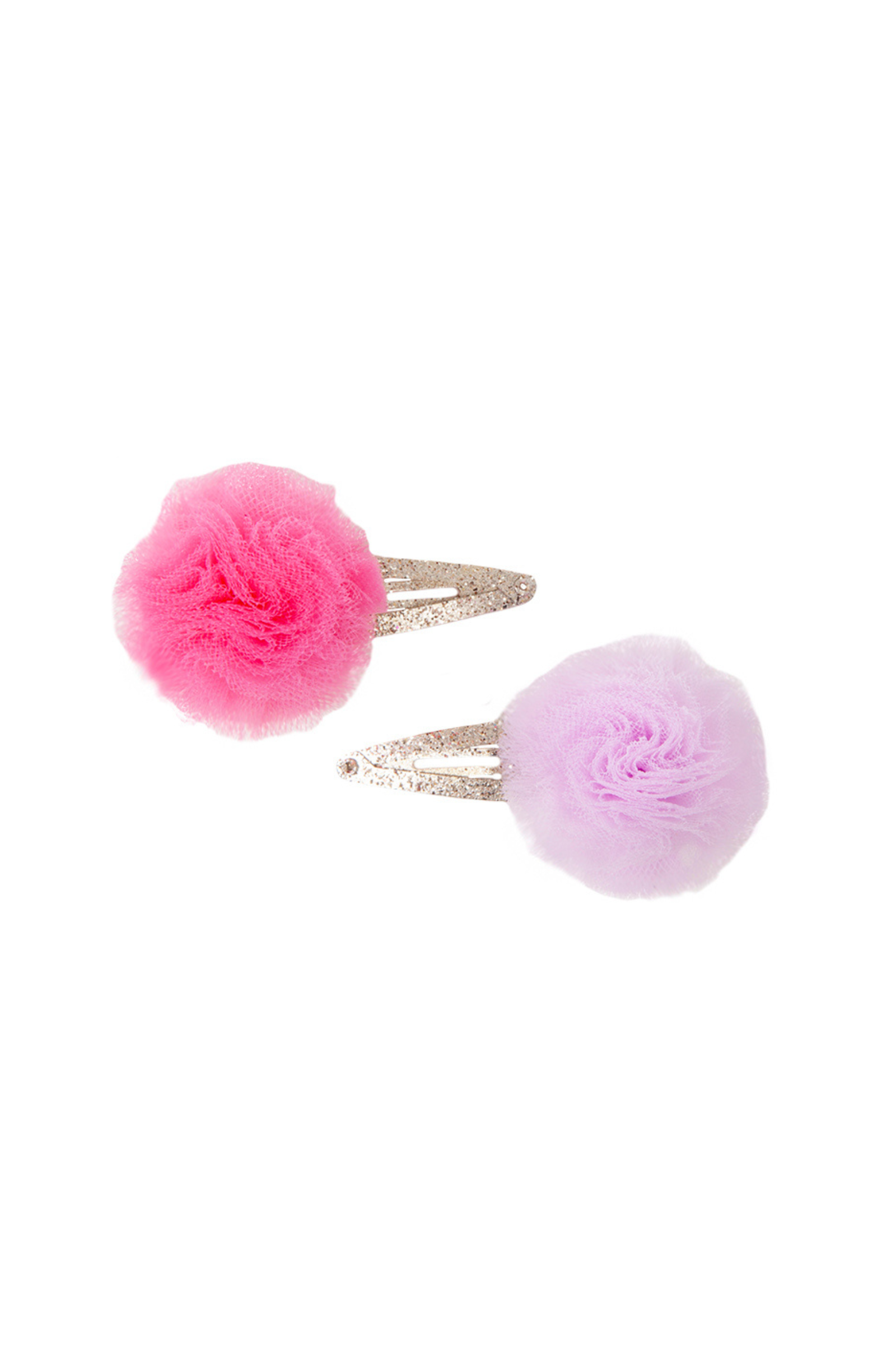 Posy Puff Snap Clip Set (2 pcs)