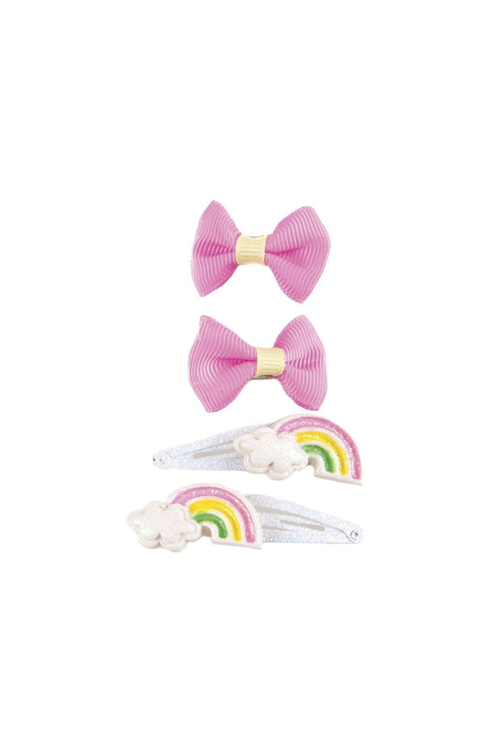 Snap Happy Rainbow and Loop Clip Set (4 pcs)
