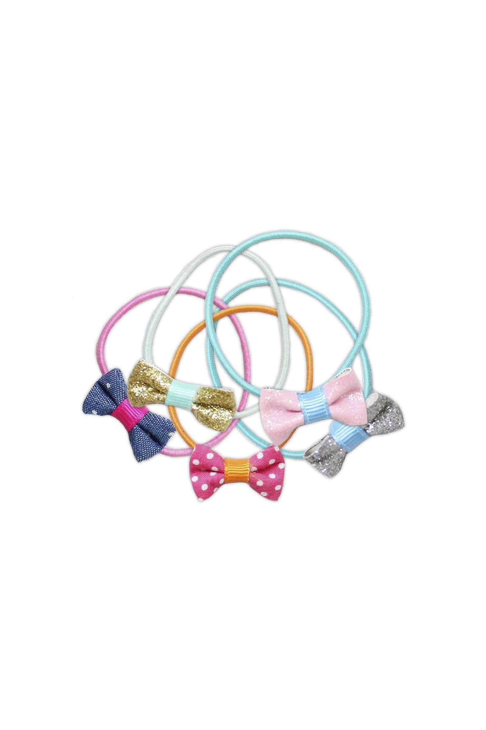 Fashion Fab Ponytail Holder Set (5 pcs)