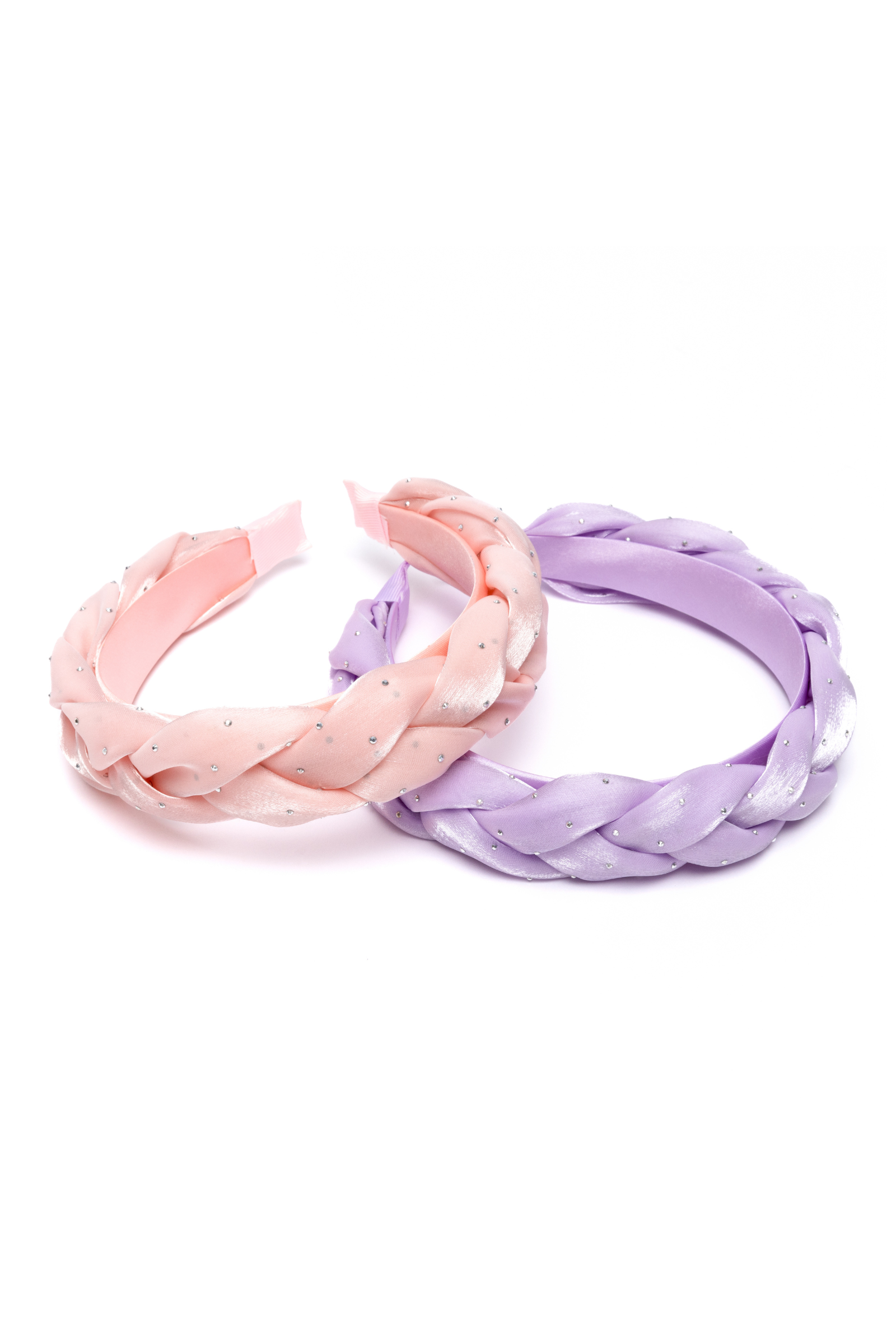 Plush Braid Headband, 2 styles assorted