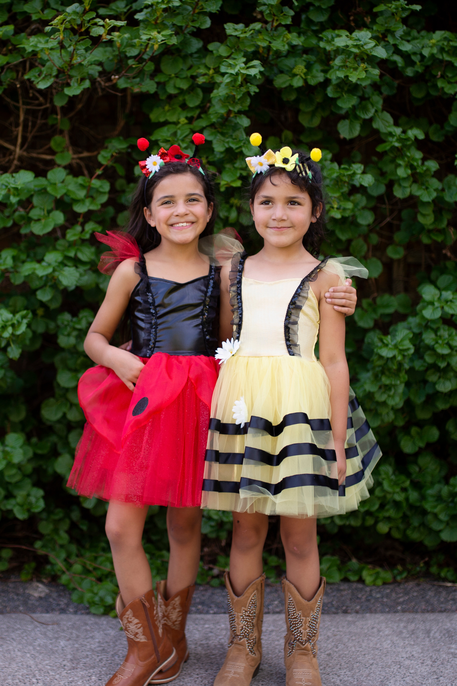 Ladybug Dress with Headband