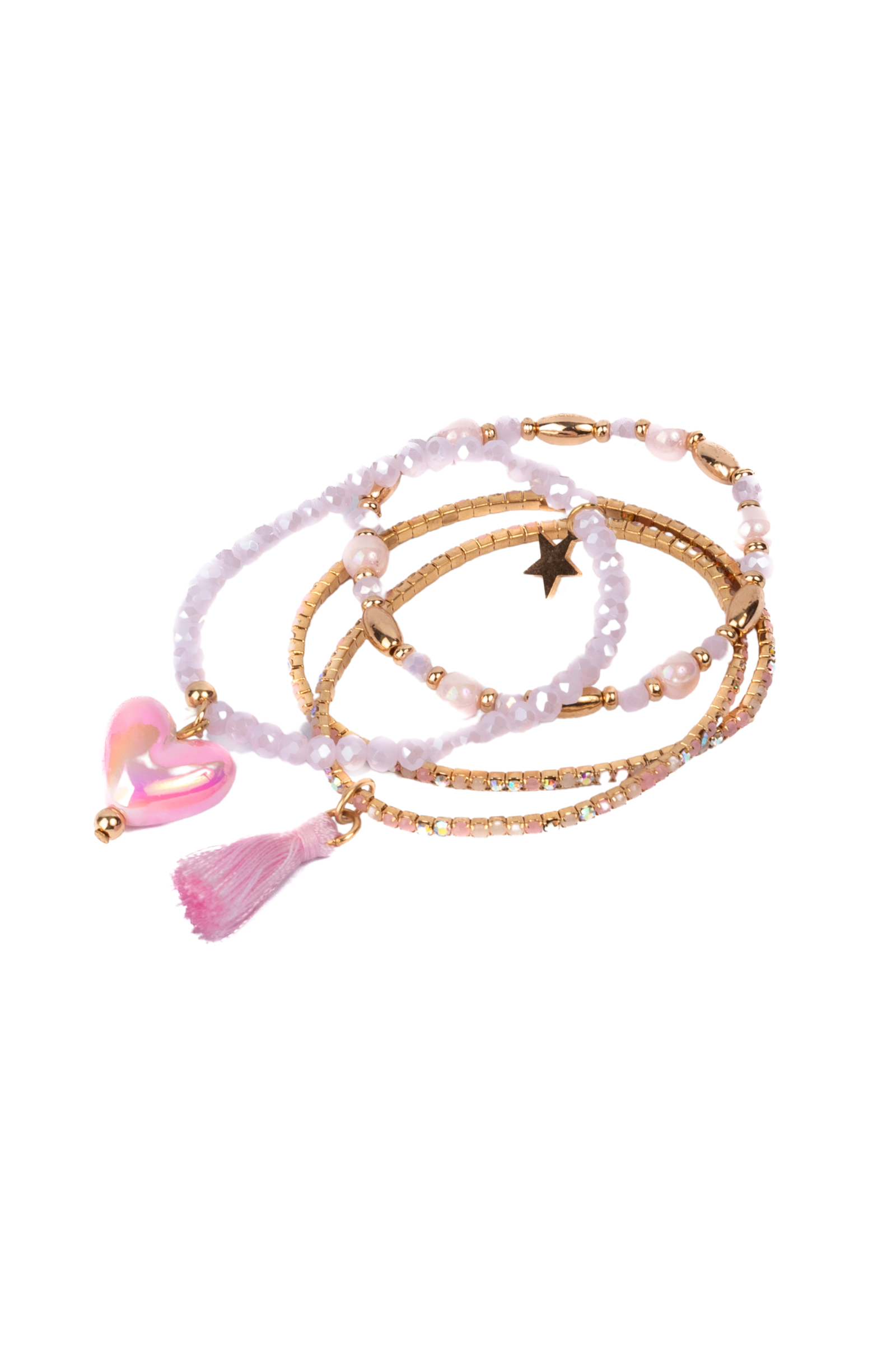 Boutique Luminescent Love Bracelet Set (4 pcs)