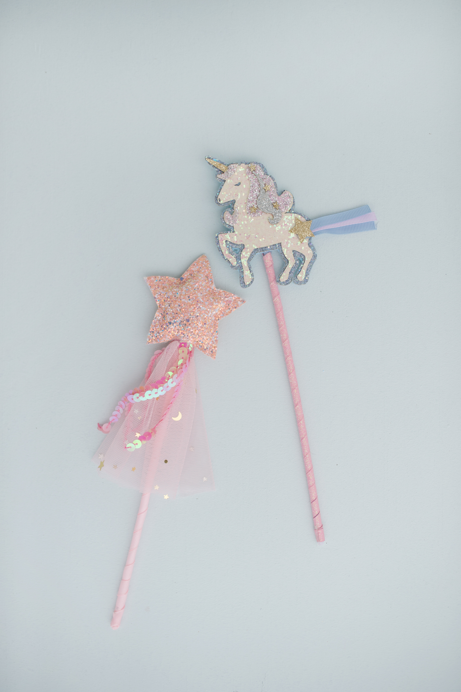 Boutique Unicorn Star Wand, 2 styles assorted