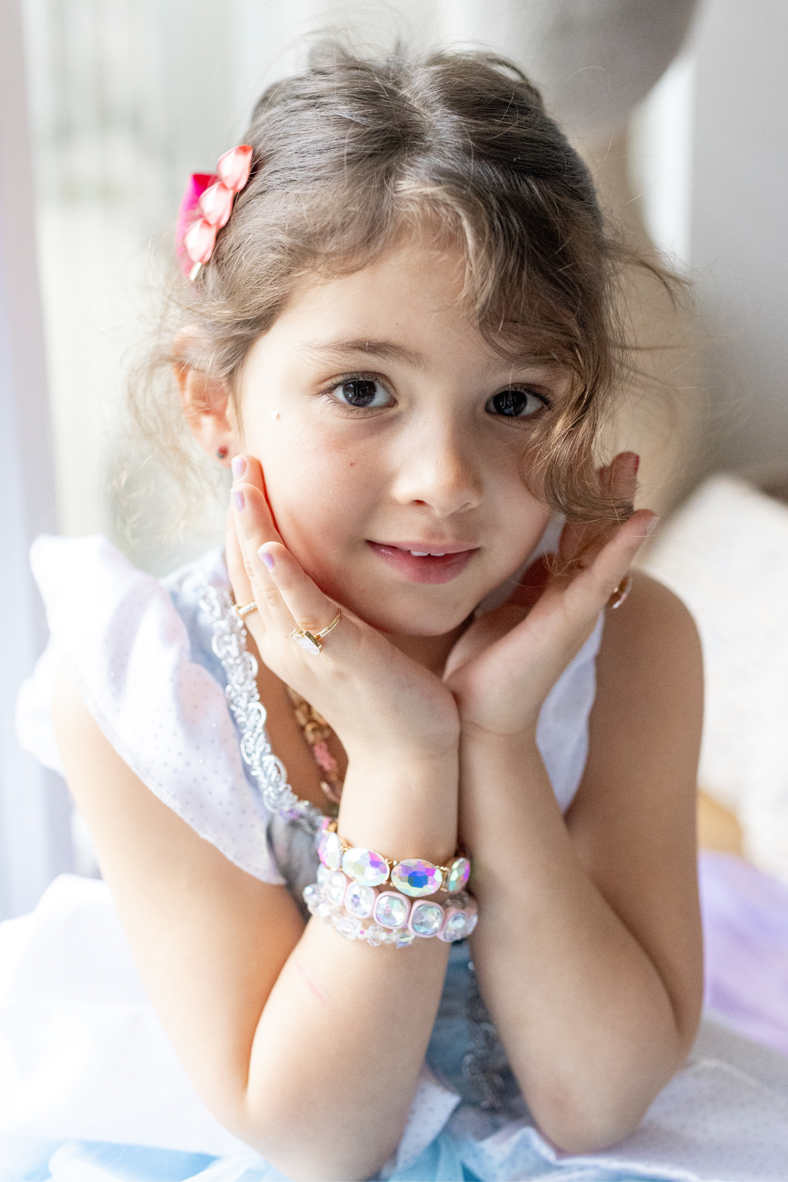 B Chic Swiftie Pink Gem Bracelet