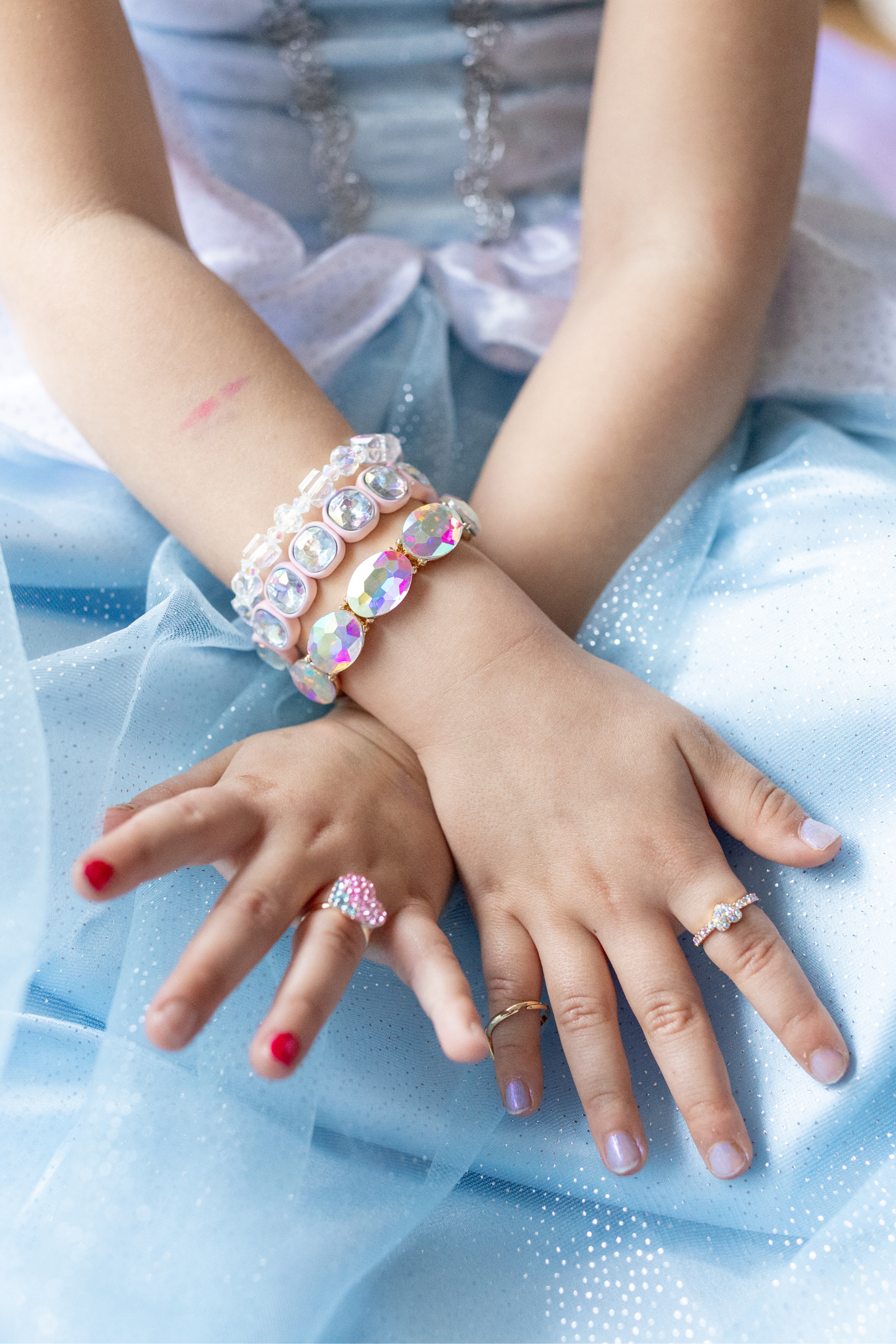 B Chic Swiftie Pink Gem Bracelet