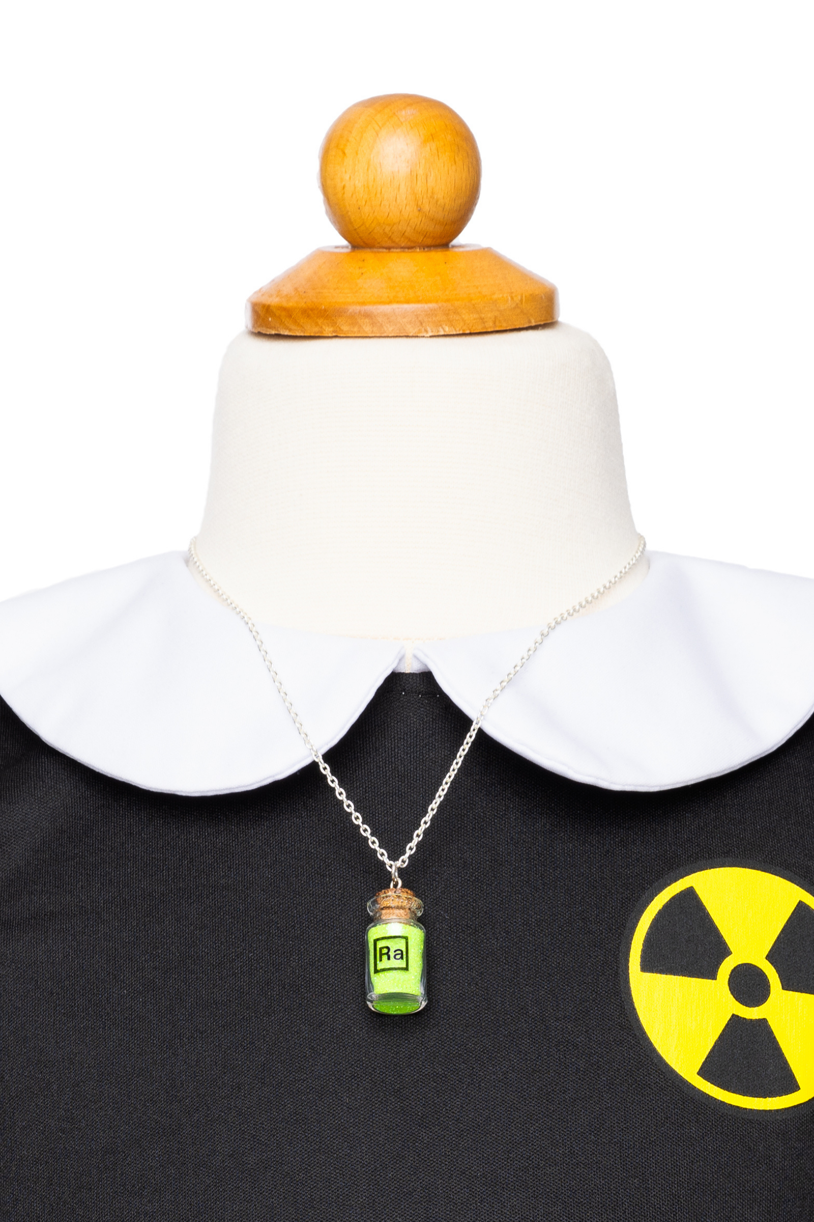 Marie the Scientist Dress with Lab Coat & Necklace
