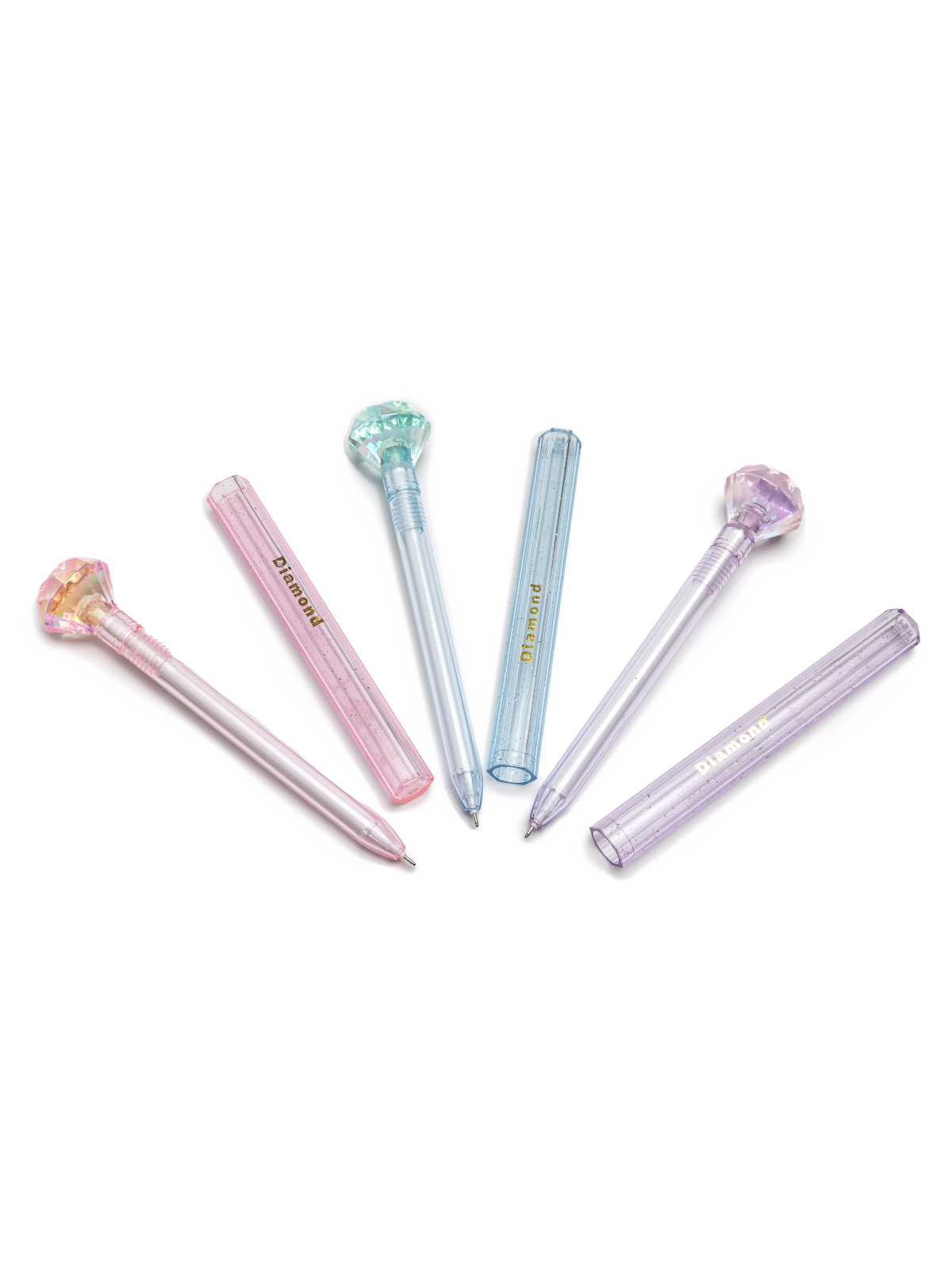 Glam Queen Diamond Pens, 3 styles assorted