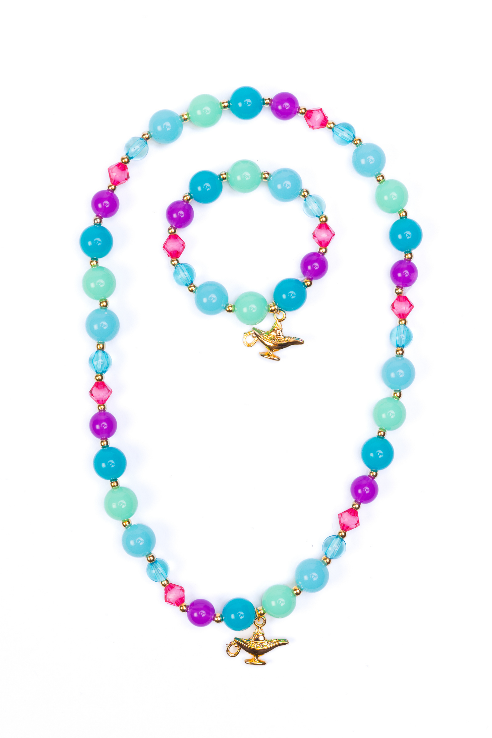 Arabian Princess Necklace & Bracelet Set (2 pcs)