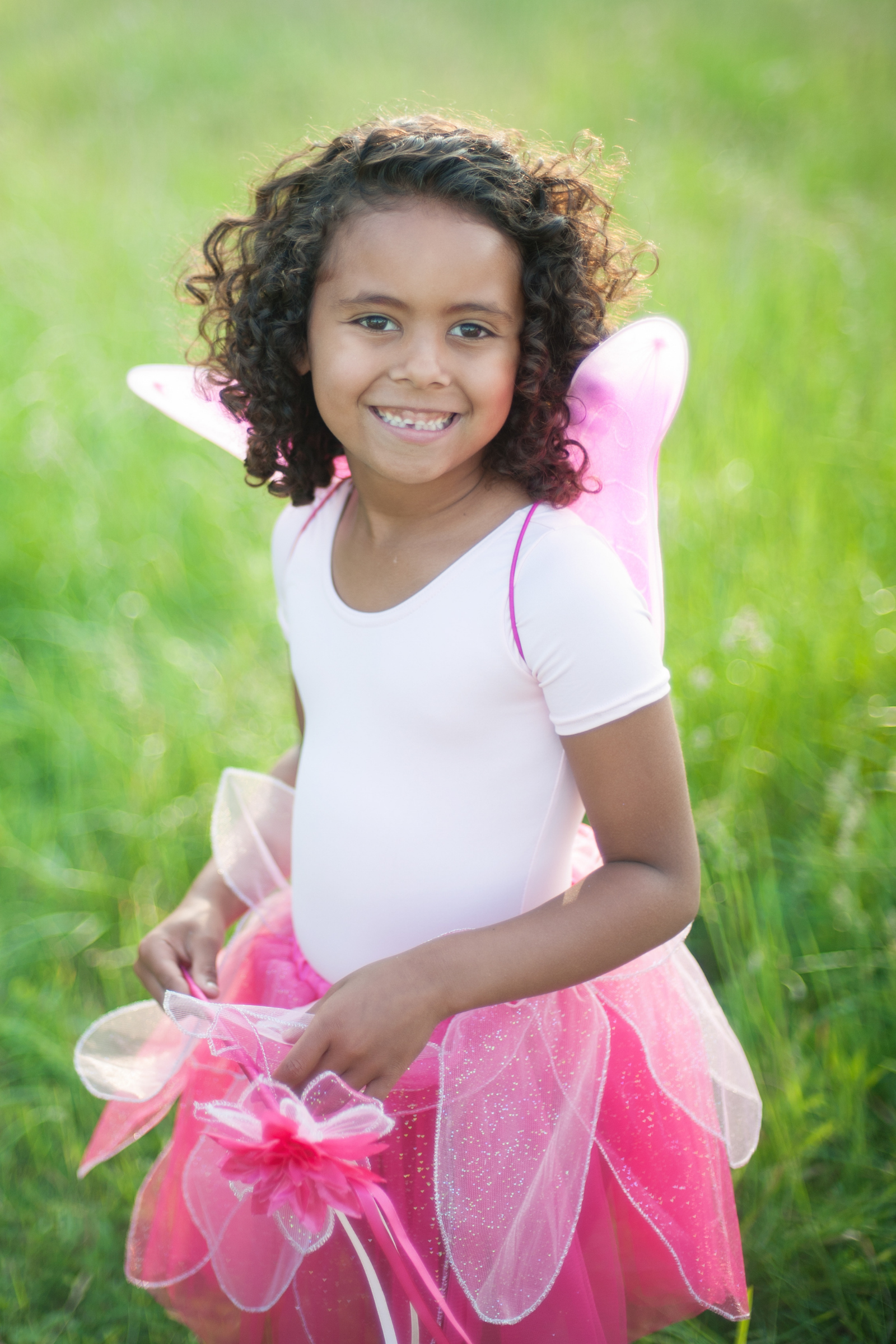 Glitter Skirt with Wings & Wand