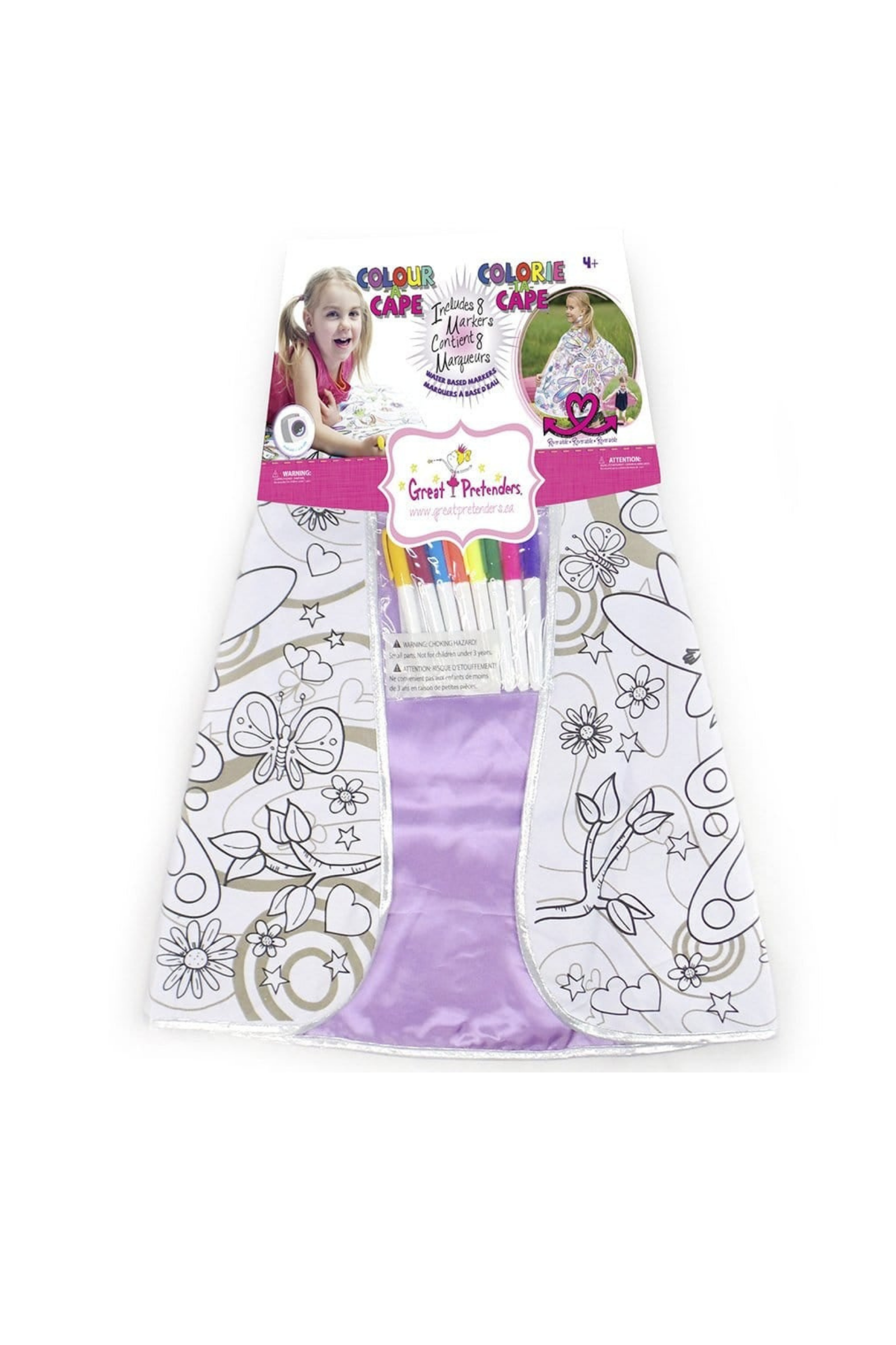 Colour a Cape - Fairy - with Marker Set (7 pcs)